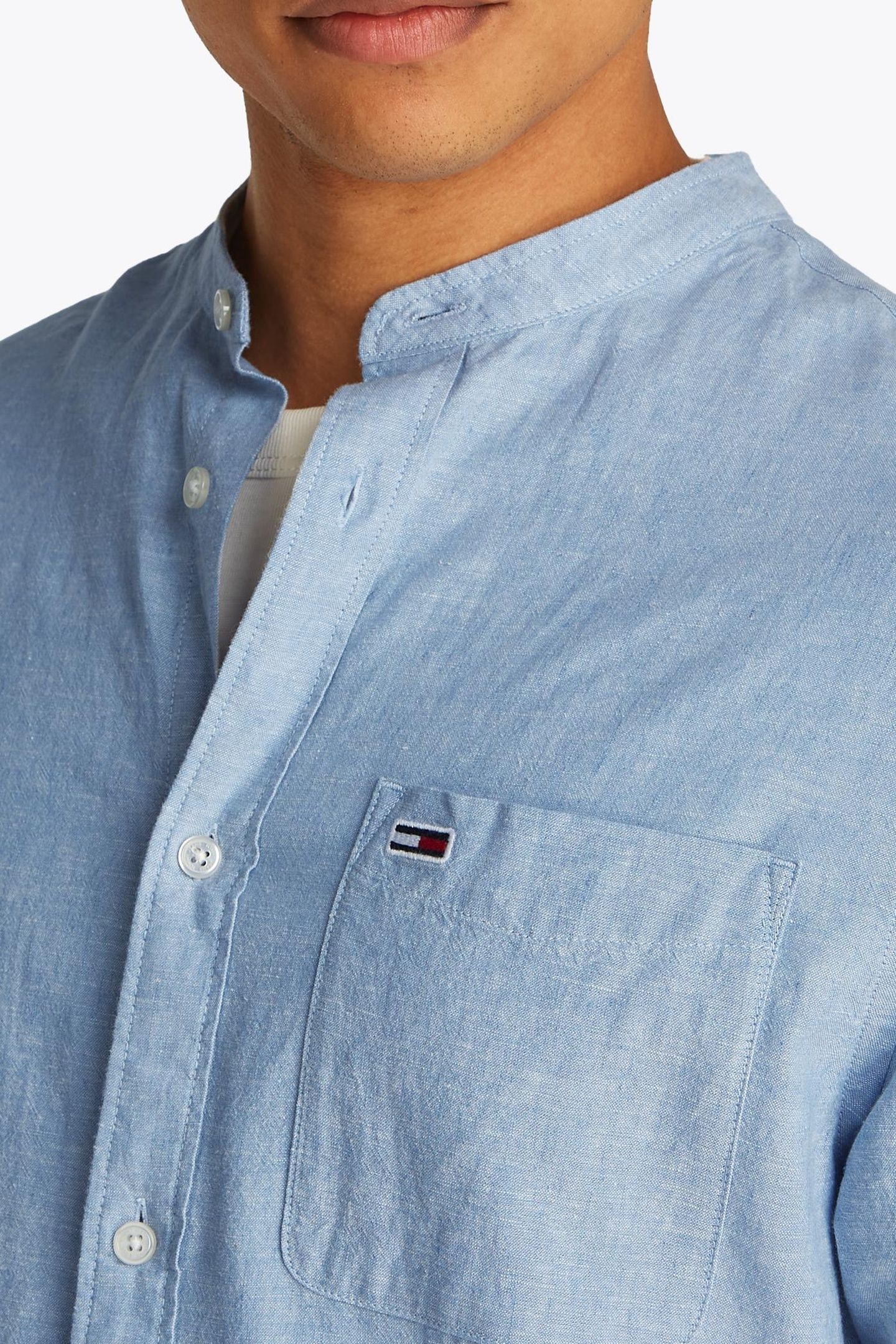 TJM LINEN MIX BAND COLORADO BLUE 7