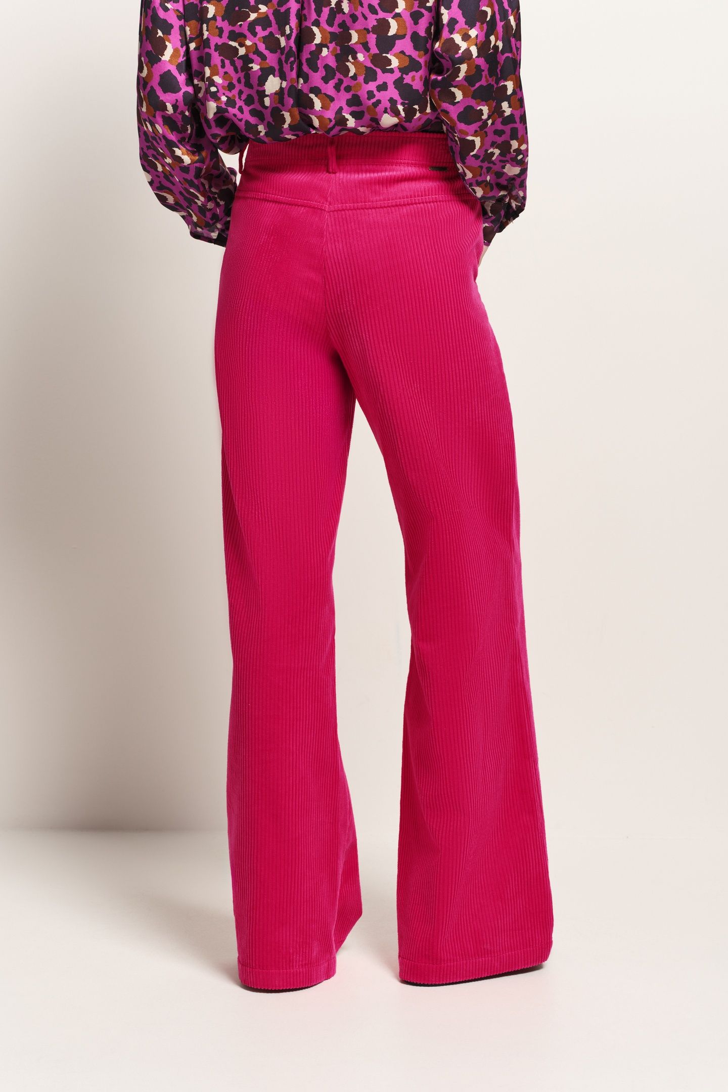 POETE - PINK CORDUROY SUIT TROUSERS 5