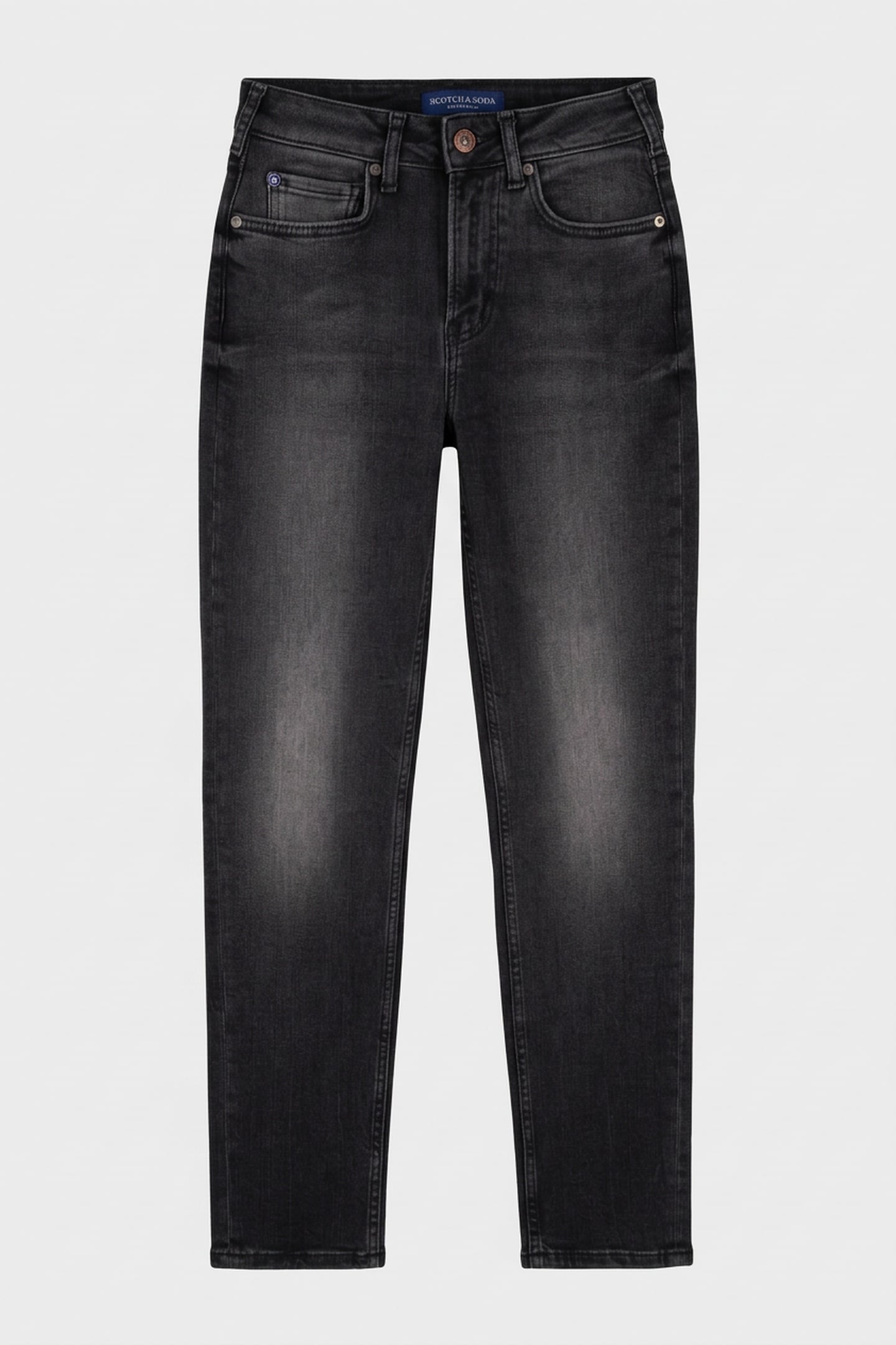 CORE HIGH FIVE SLIM SUPER STRETCH JEANS BLACK NIGHT 3