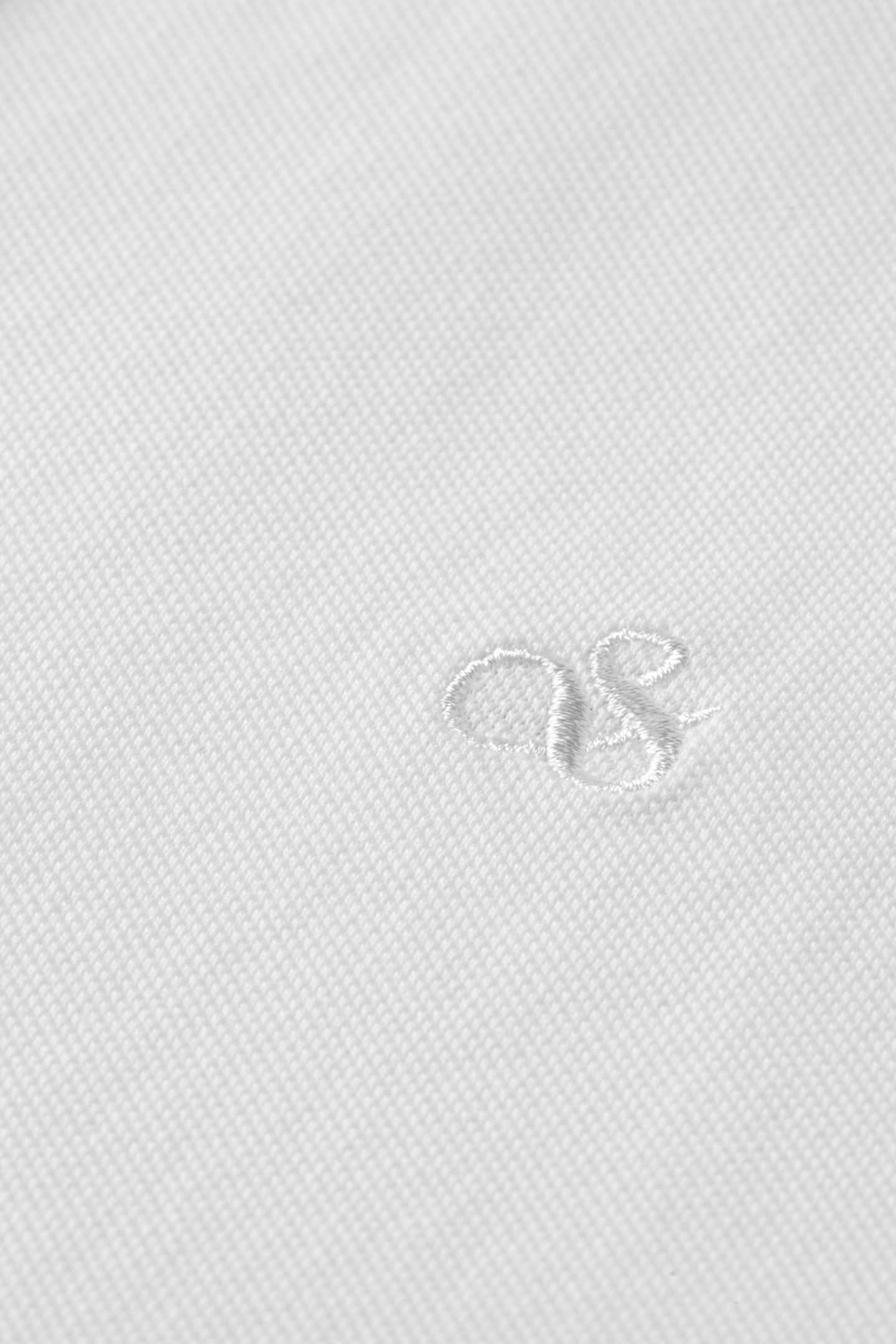 CHEST LOGO REGULAR-FIT PIQUE POLO WHITE TRADITIONAL 7