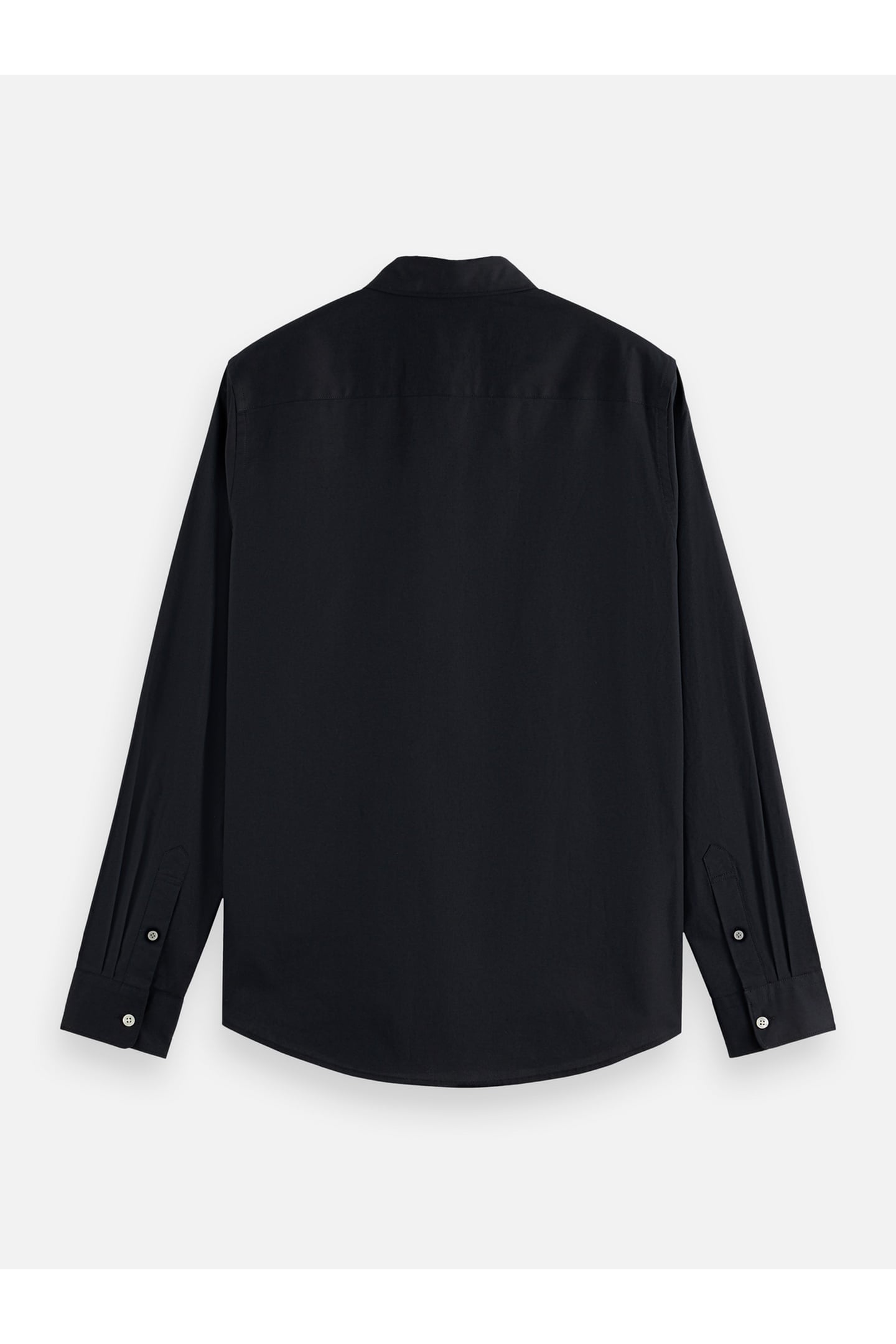 COTTON POPLIN SLIM-FIT SHIRT BLACK 5