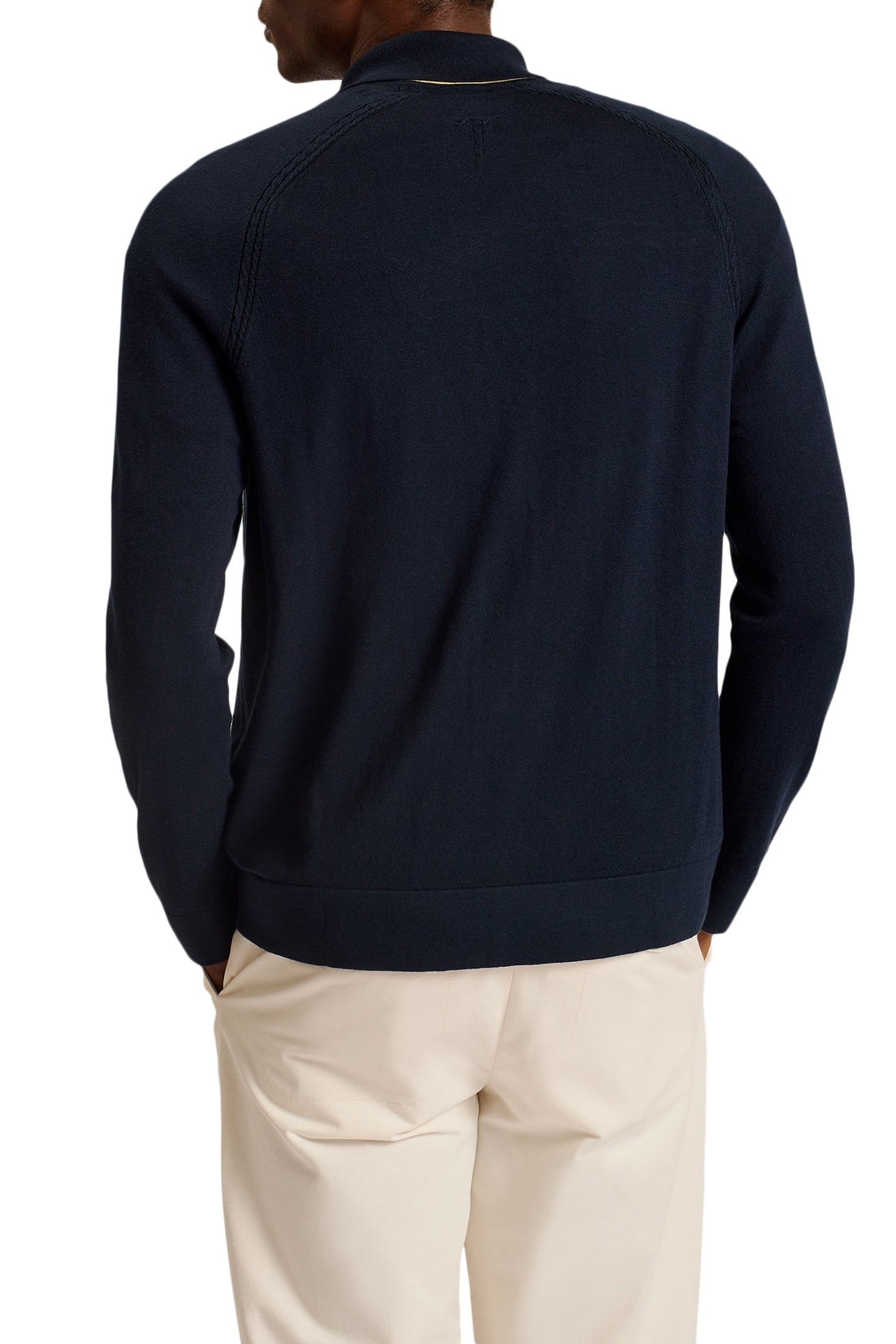 JEORG LS REGULAR BUTTON THROUGH SHIRT NAVY 2