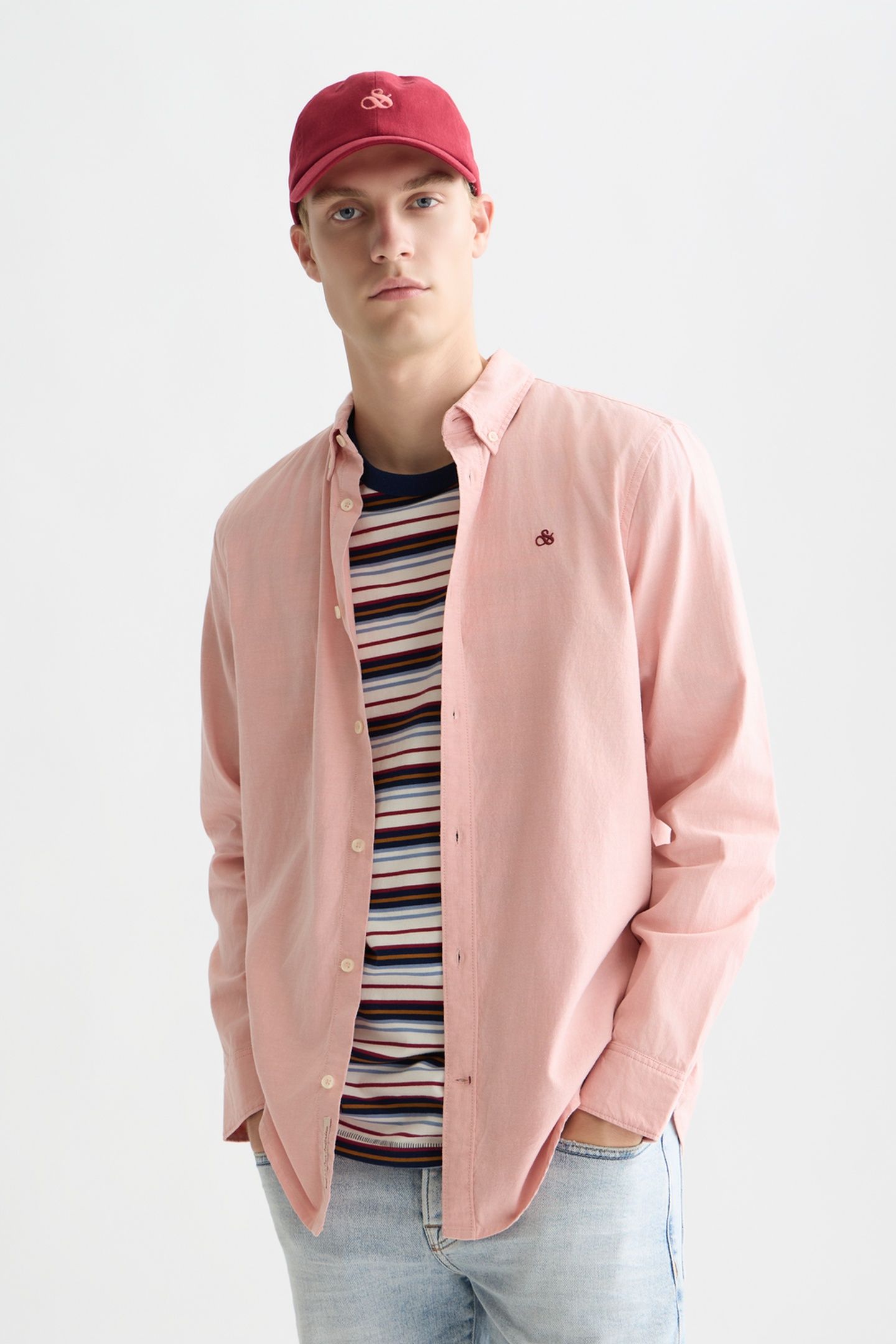 SEASONAL CORE OXFORD SOLID REGULARFIT SHIRT MED YELLOW 1