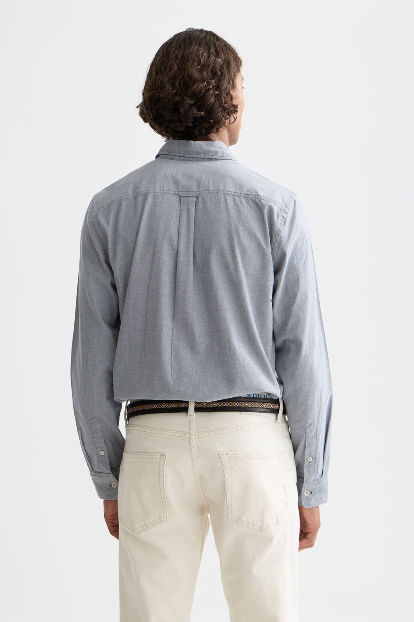 SEASONAL CORE SOLID OXFORD REGULAR-FIT SHIRT NAVY 2