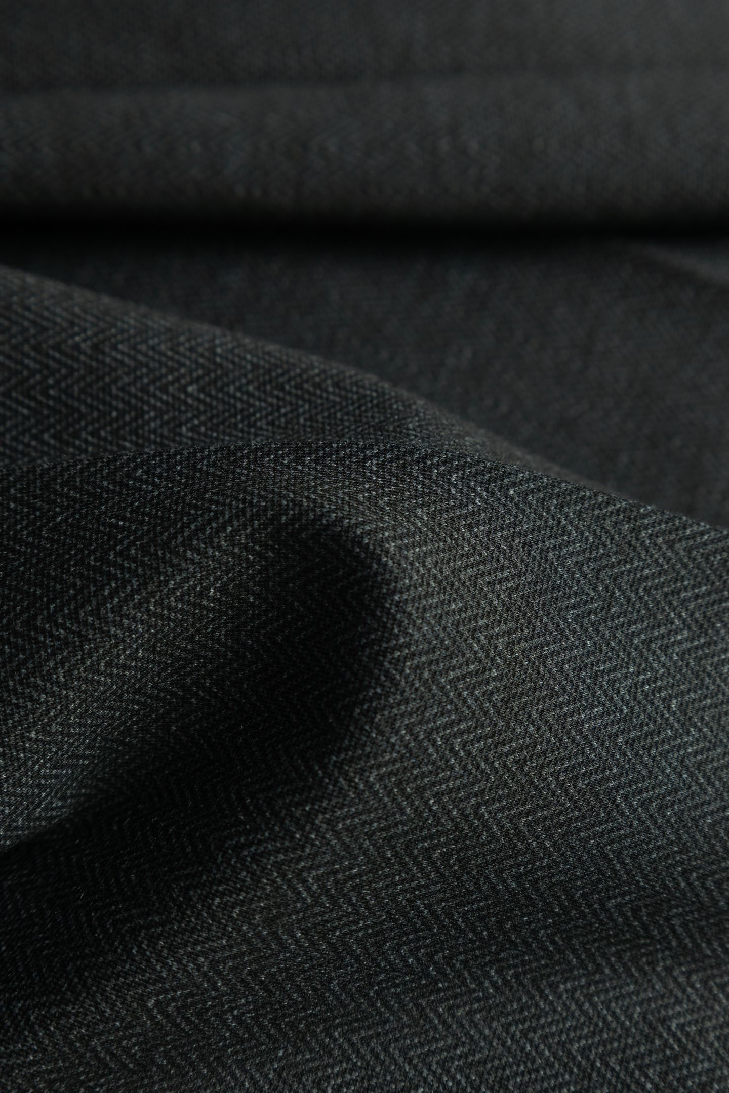 GREY HERRINGBONE SUIT TROUSERS 6