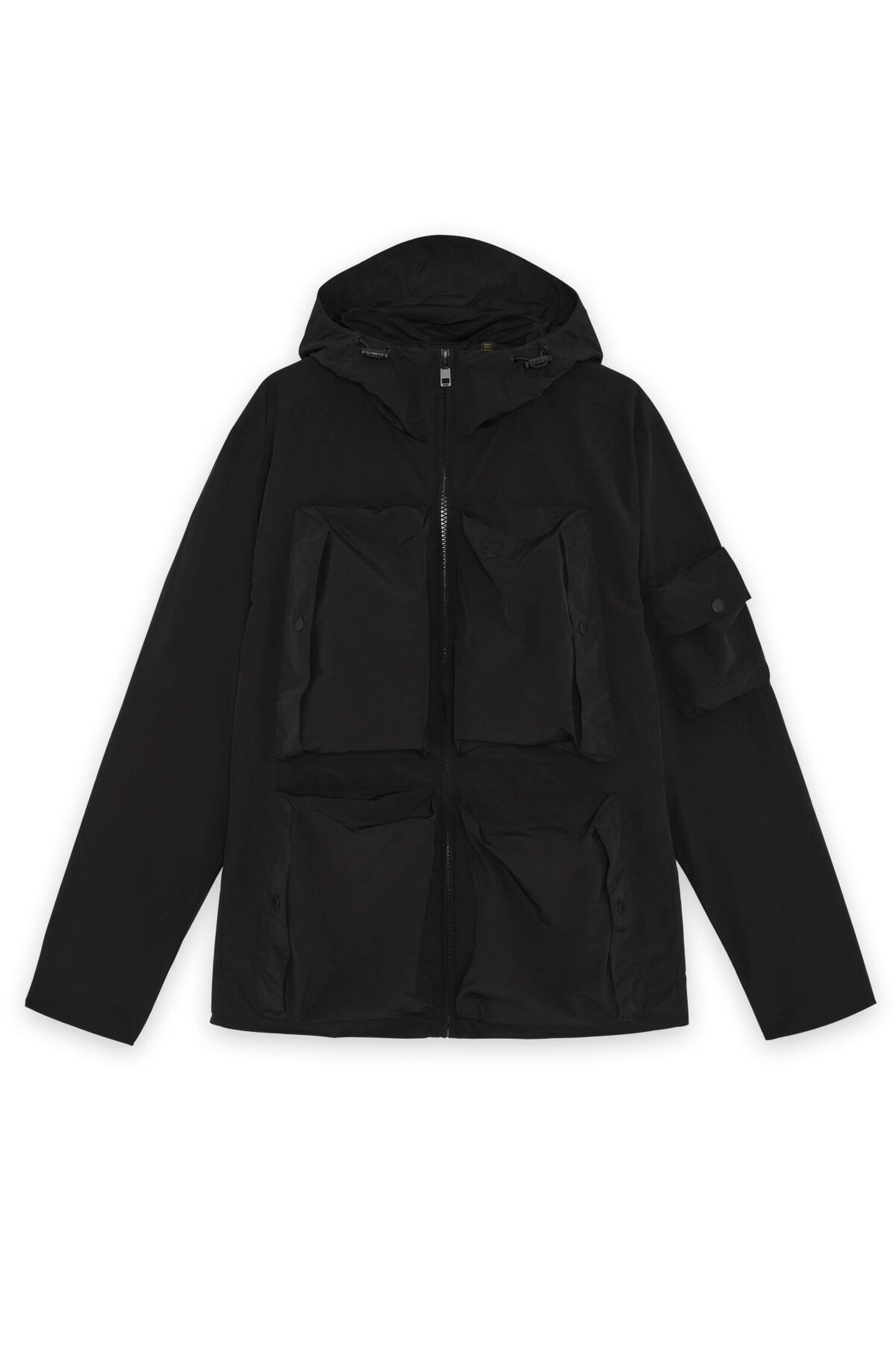 LIGHTWEIGHT RIPSTOP WINDCHEATER JET BLACK 4