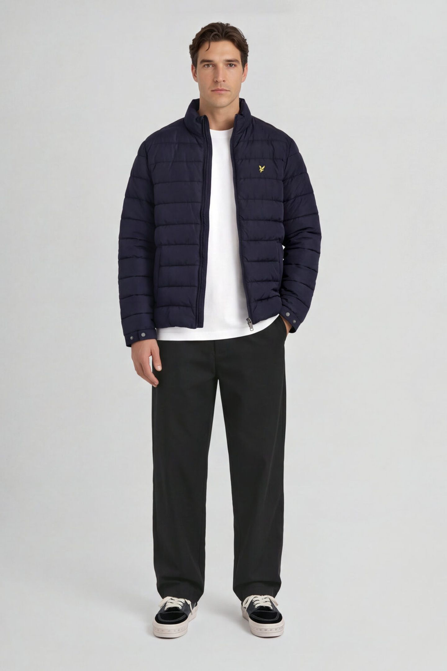 QUILTED PUFFER JACKET BLUE NIGHT 3