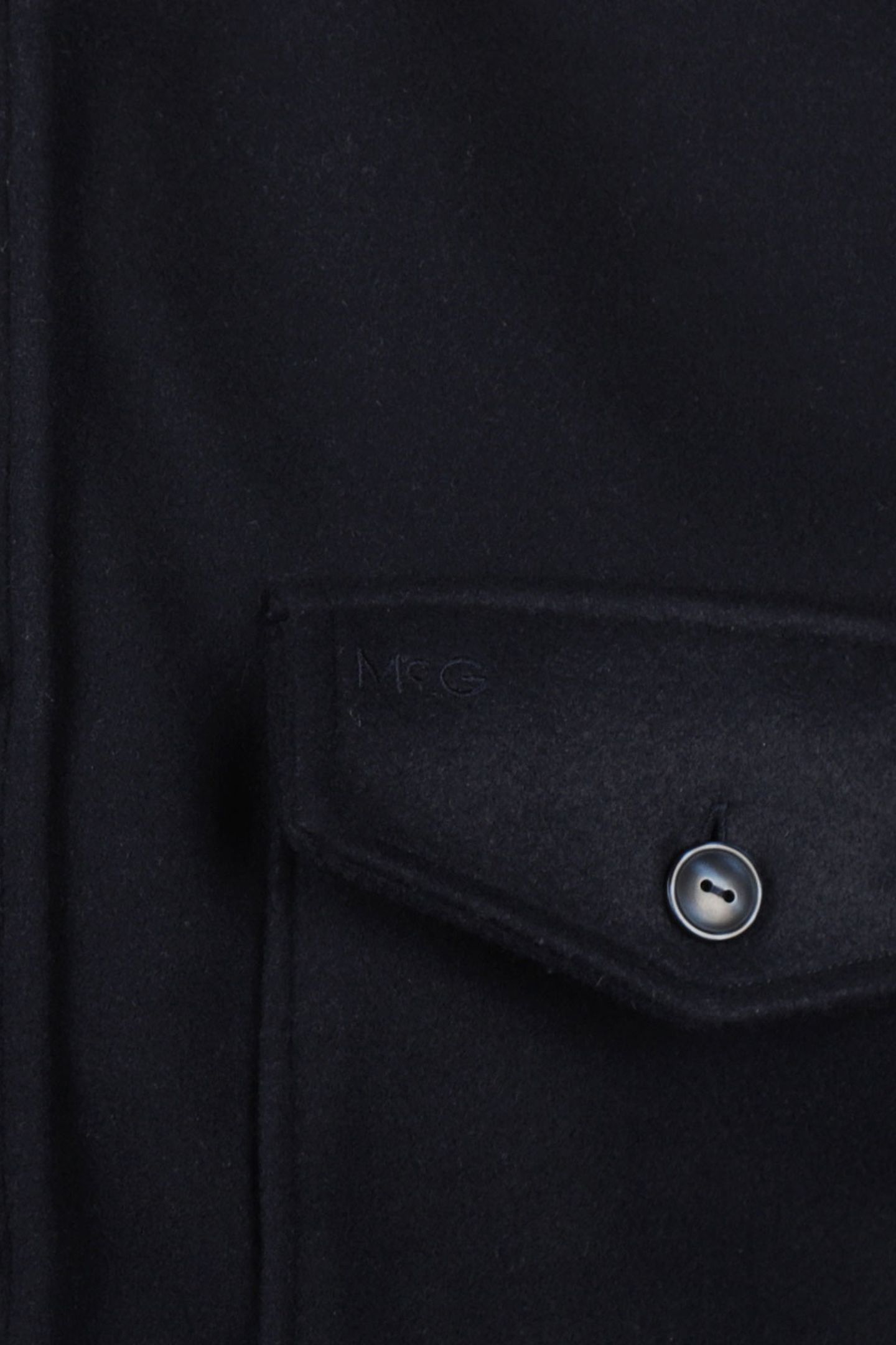 WOOL LOOK OVERSHIRT NAVY 4
