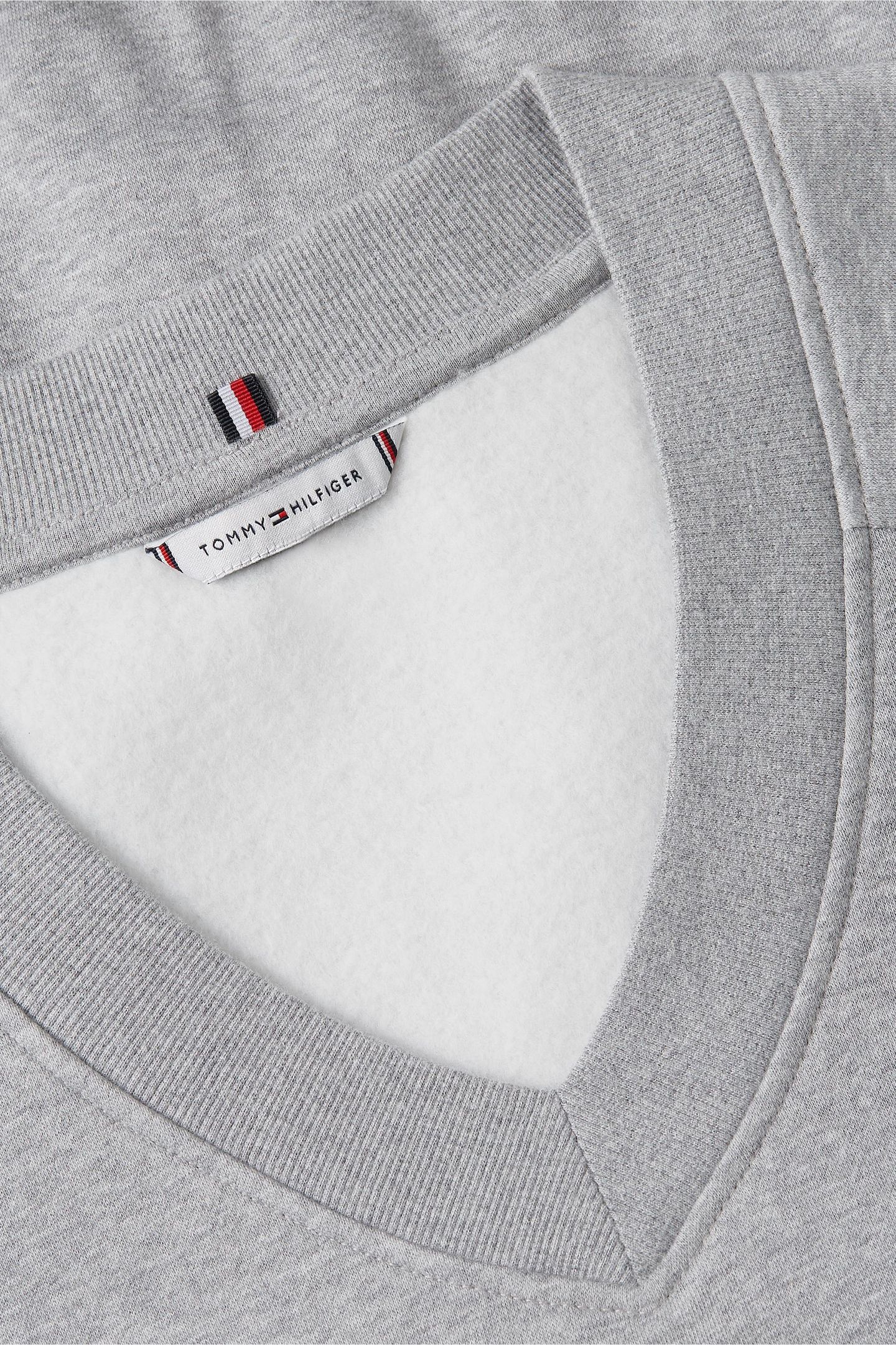 VARSITY V-NECK FLEECE MED HEATHER GREY 3