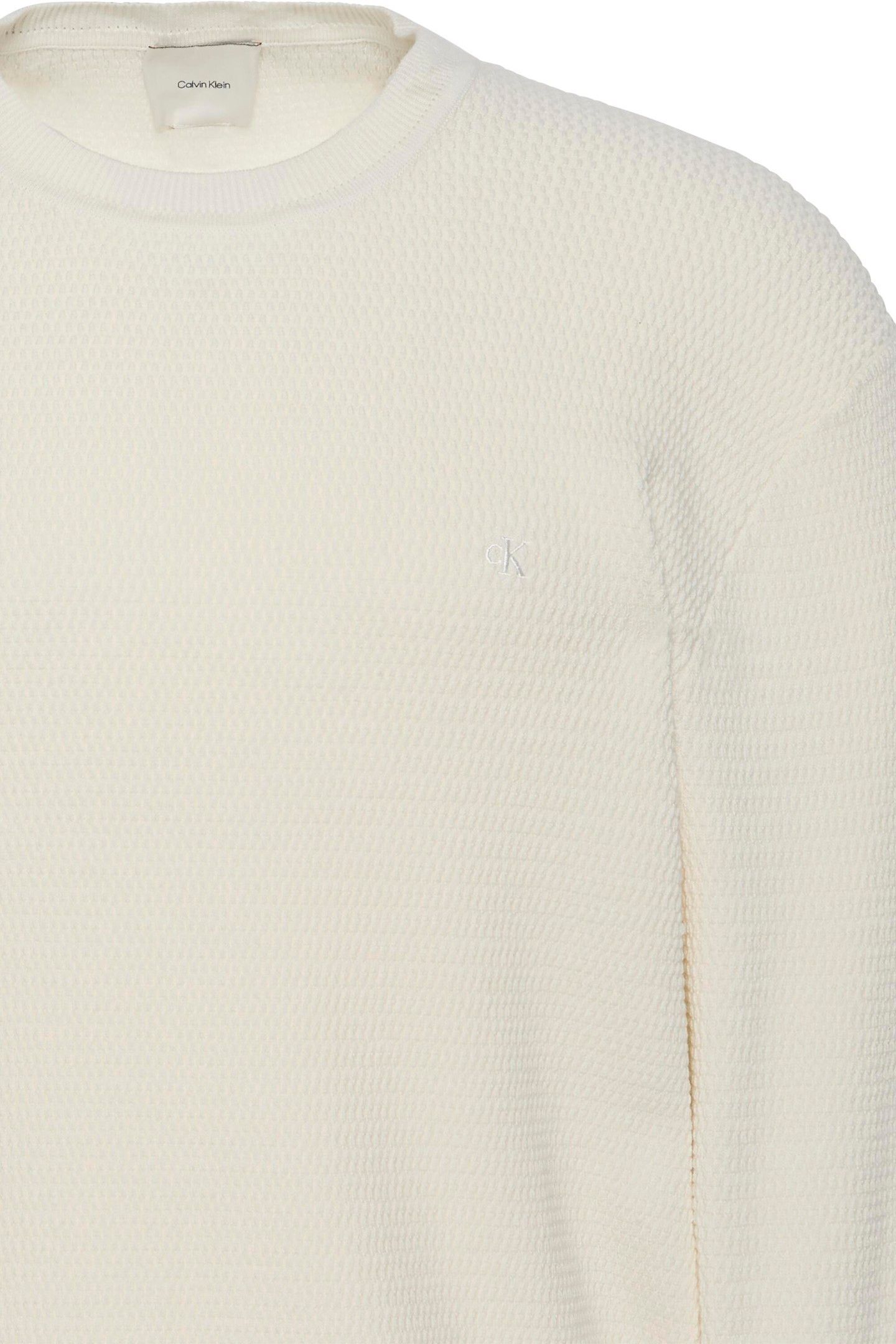 LS TEXTURE COTTON CREW TOFU 3