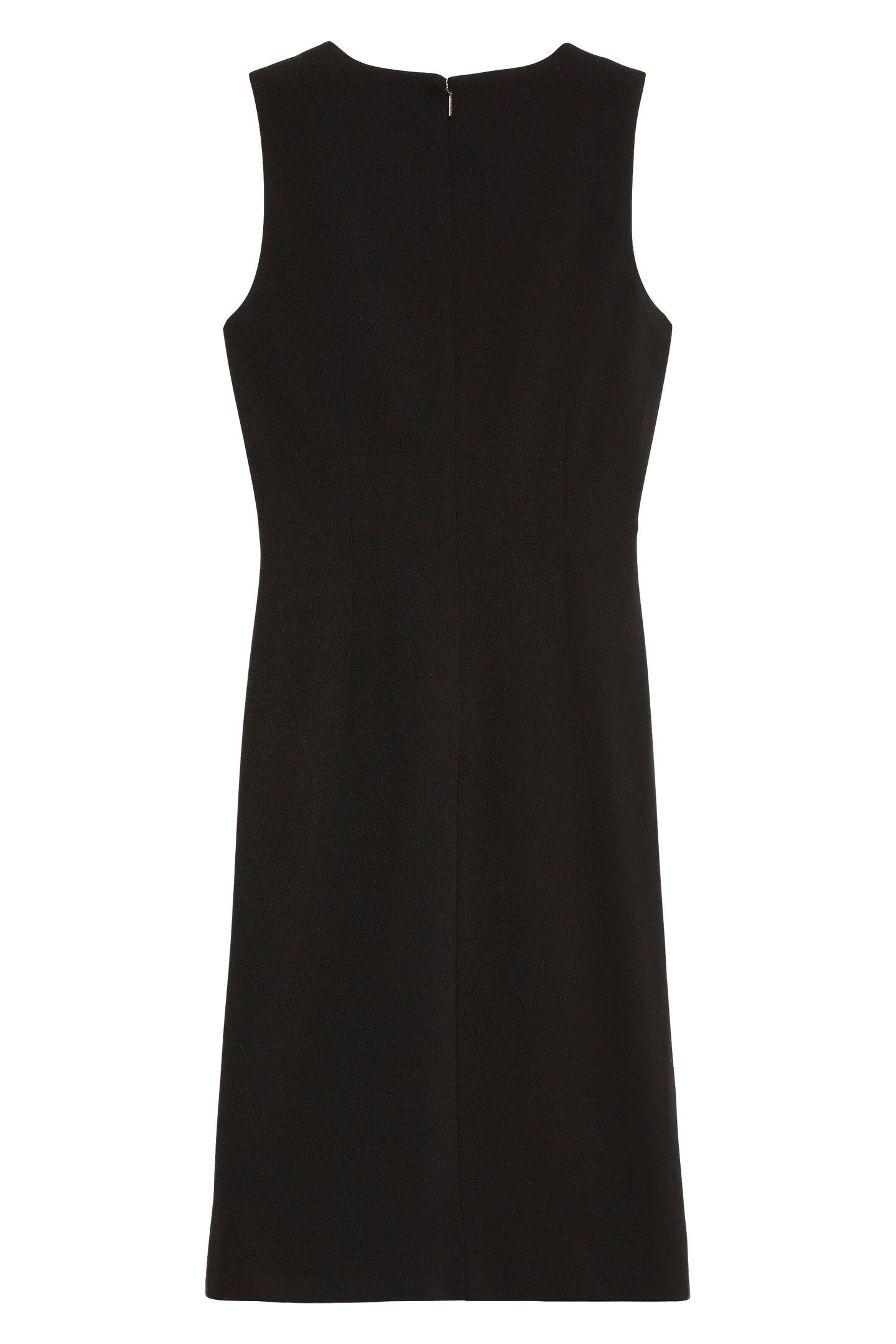 STRETCH CREPE SL DRESS BLACK 2
