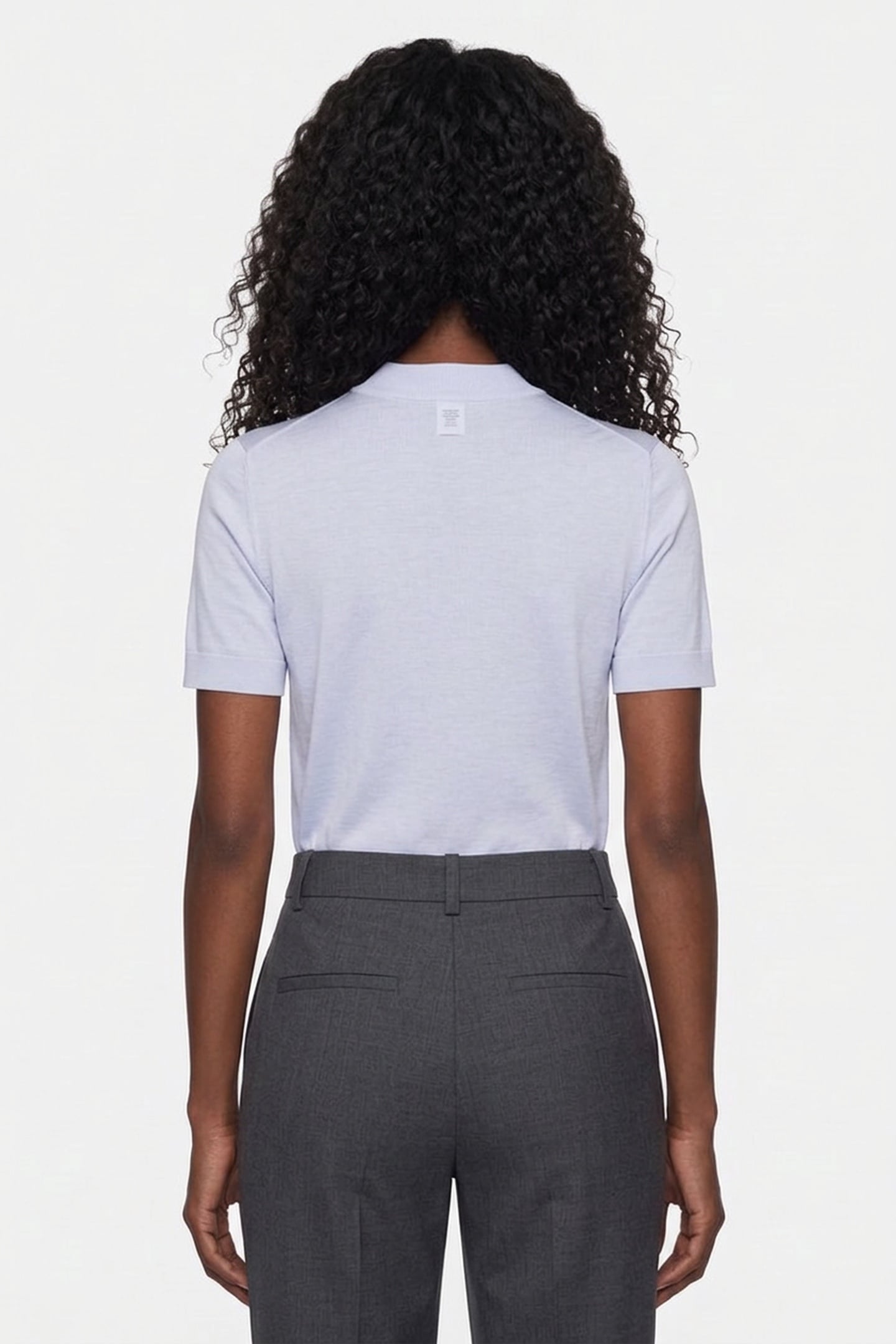 SS REFINED COTTON TEE HALOGEN BLUE 2
