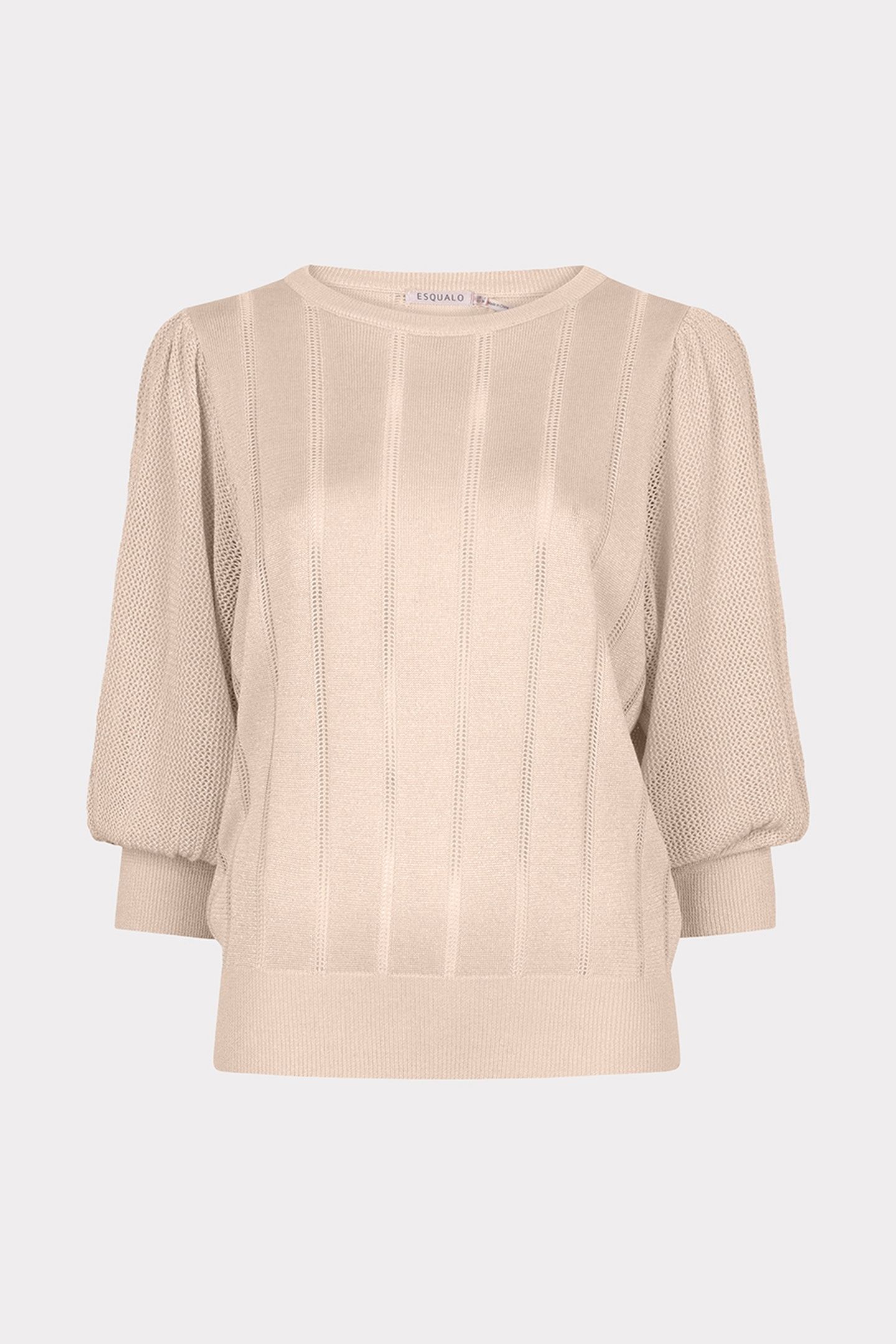 SWEATER SHORT PUFFSLEEVES LUREX CANDY 1