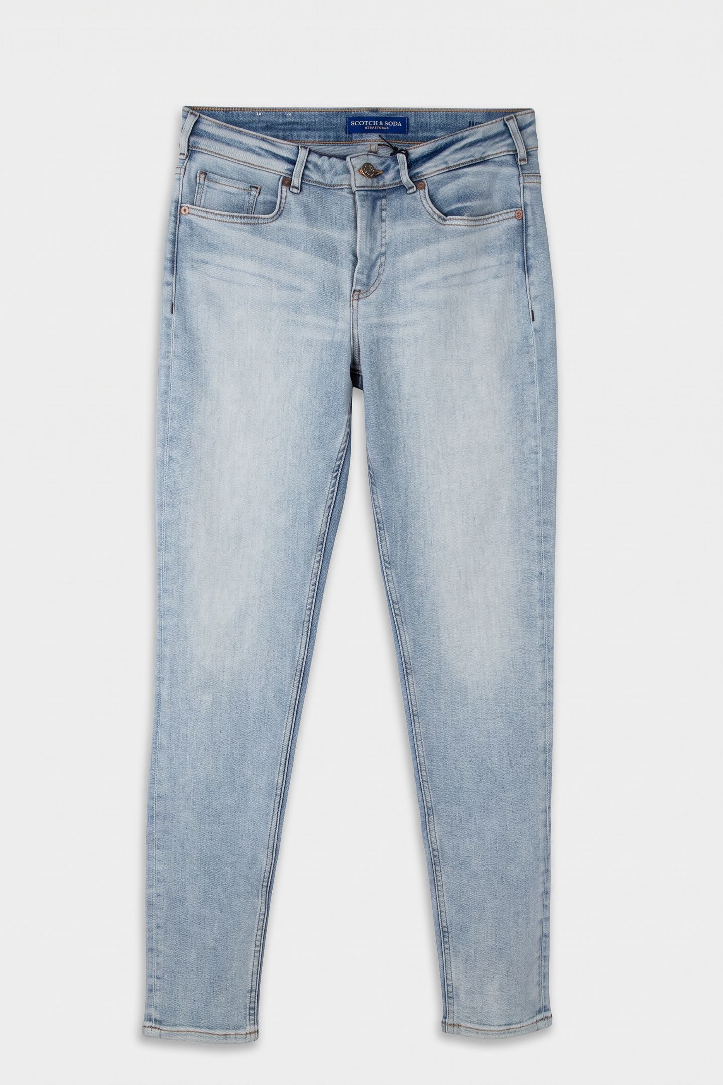 BOHEMIENNE MID RISE SKINNY JEANS BLUE MIND 3