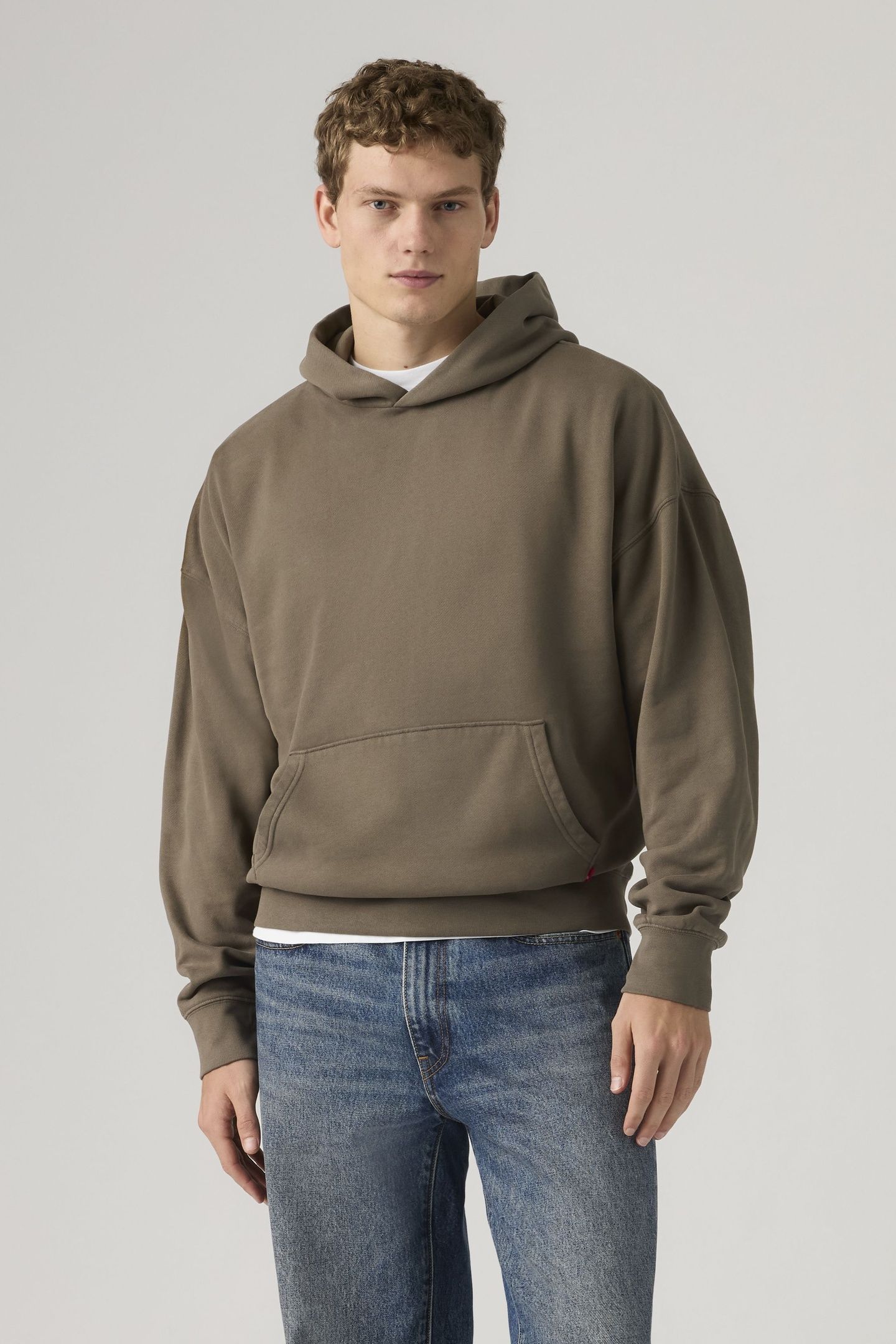 SOFT CROPPED HOODIE GARMENT DYE BUNGEE C 2