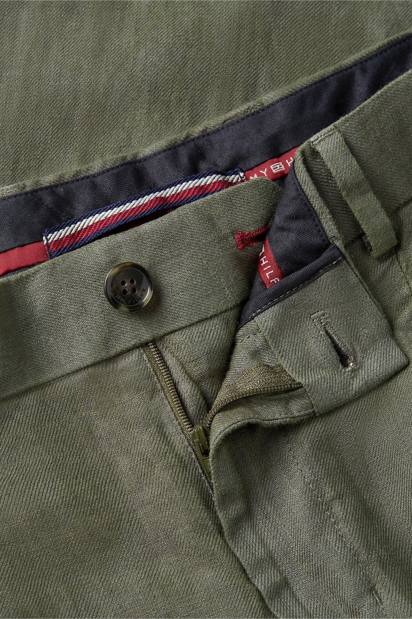 DC GMD LINEN PANTS PLATINUM OLIVE 4