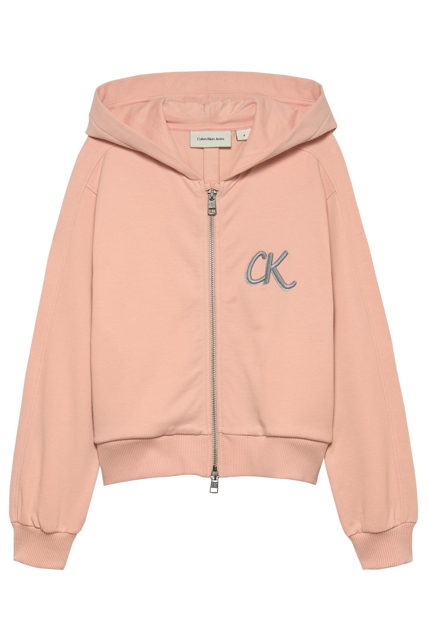 GIRLS TERRY ZIP UP HOODIE SPANISH VILLA 2