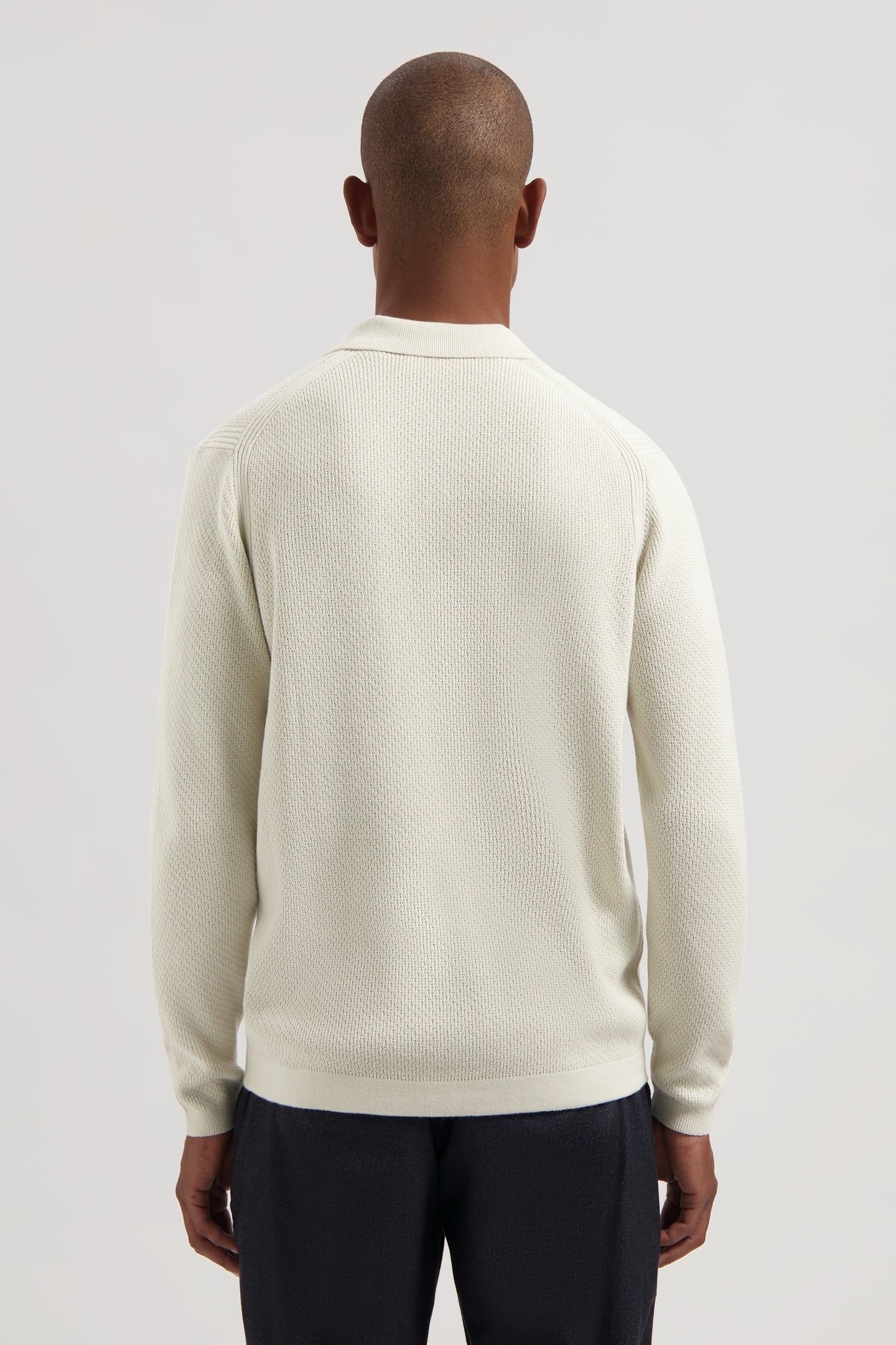 DS_KOSTAS LONGSLEEVE POLO SILVER BIRCH 3