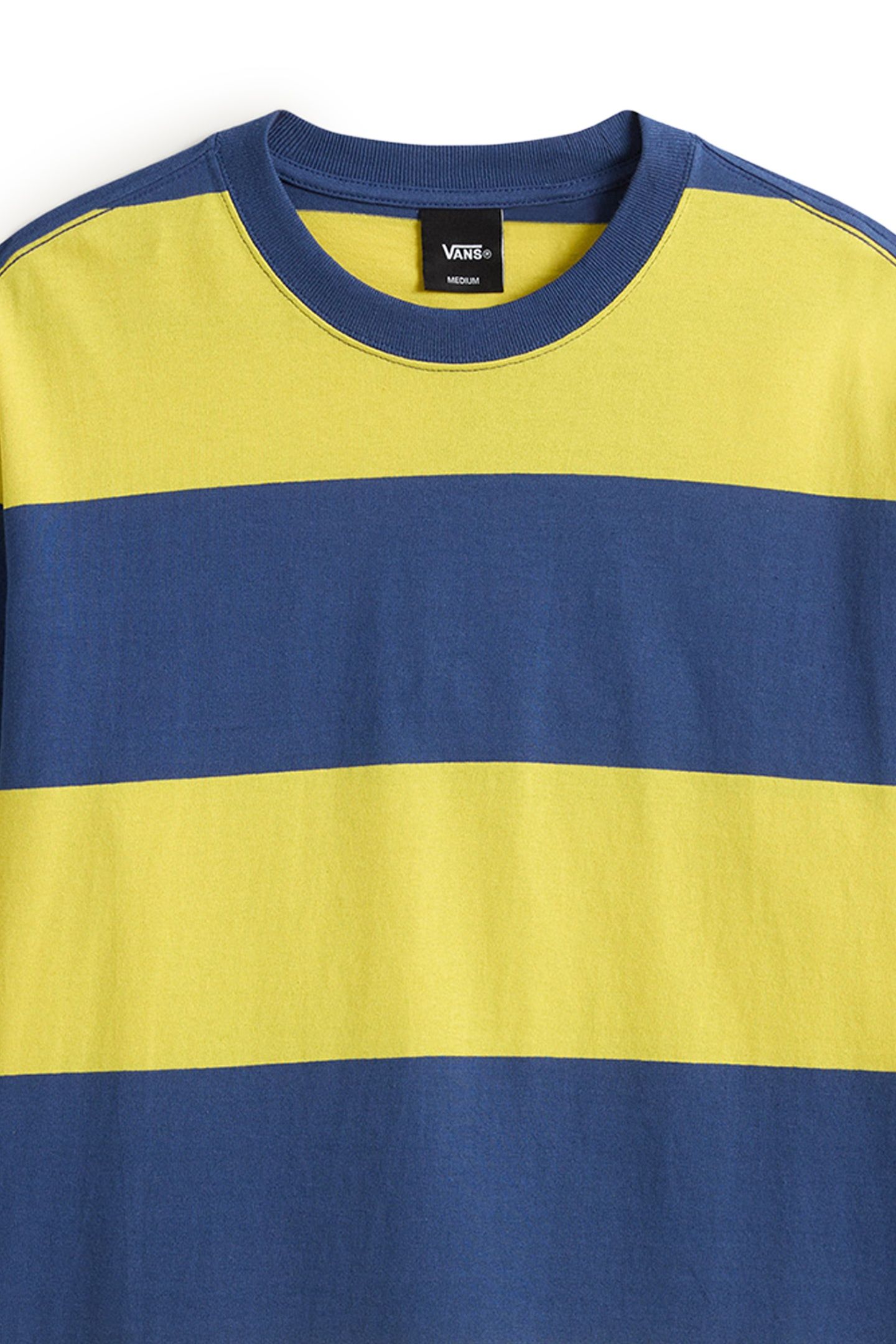 RUGBY STRIPE LS KNIT DUSTY GOLD 5