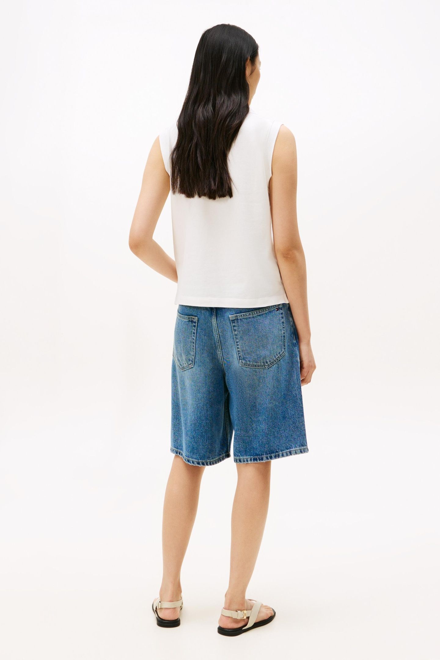 PIQUE RELAXED NS POLO TH OPTIC WHITE 3