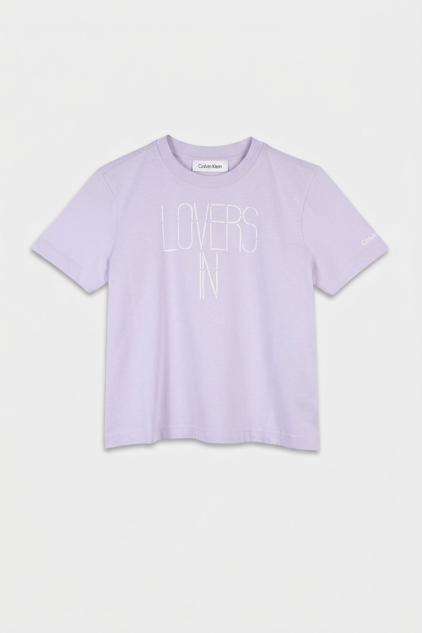 SS CREW BABY TEE LILAC FLOWER 3