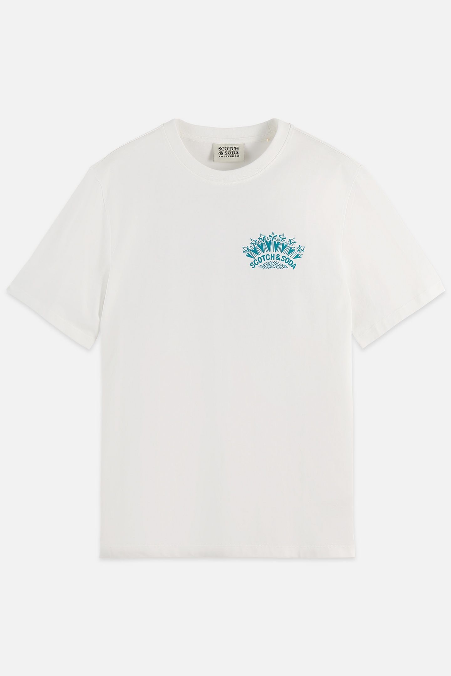 FRONT AND BACK ARTWORK REGULAR-FIT T-SHIRT WHITE/PASTEL 4