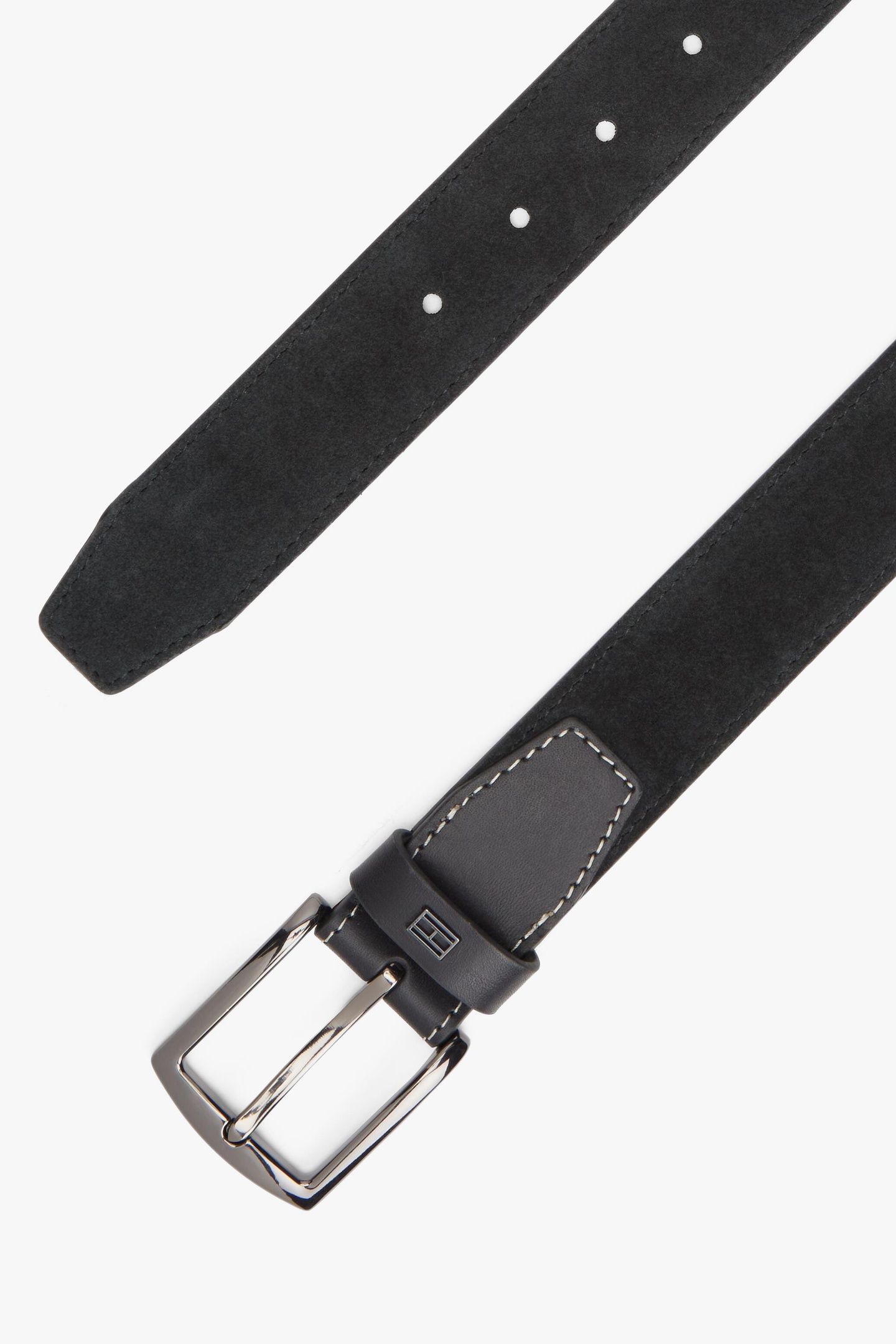 DENTON ELEVATED SUEDE BELT BLACK 4