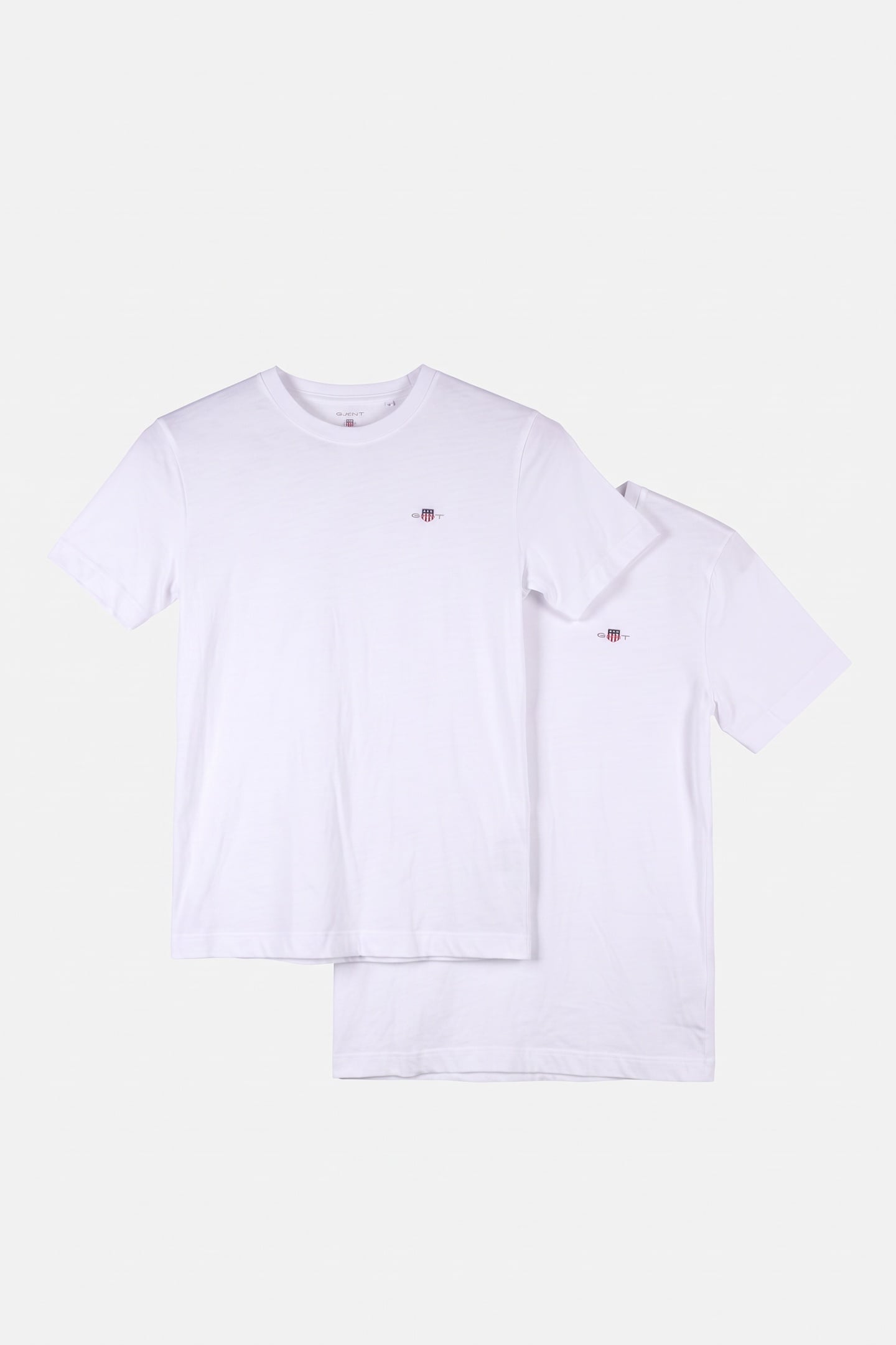 TEEN UNISEX C-NECK T-SHIRT 2-PACK WHITE 1