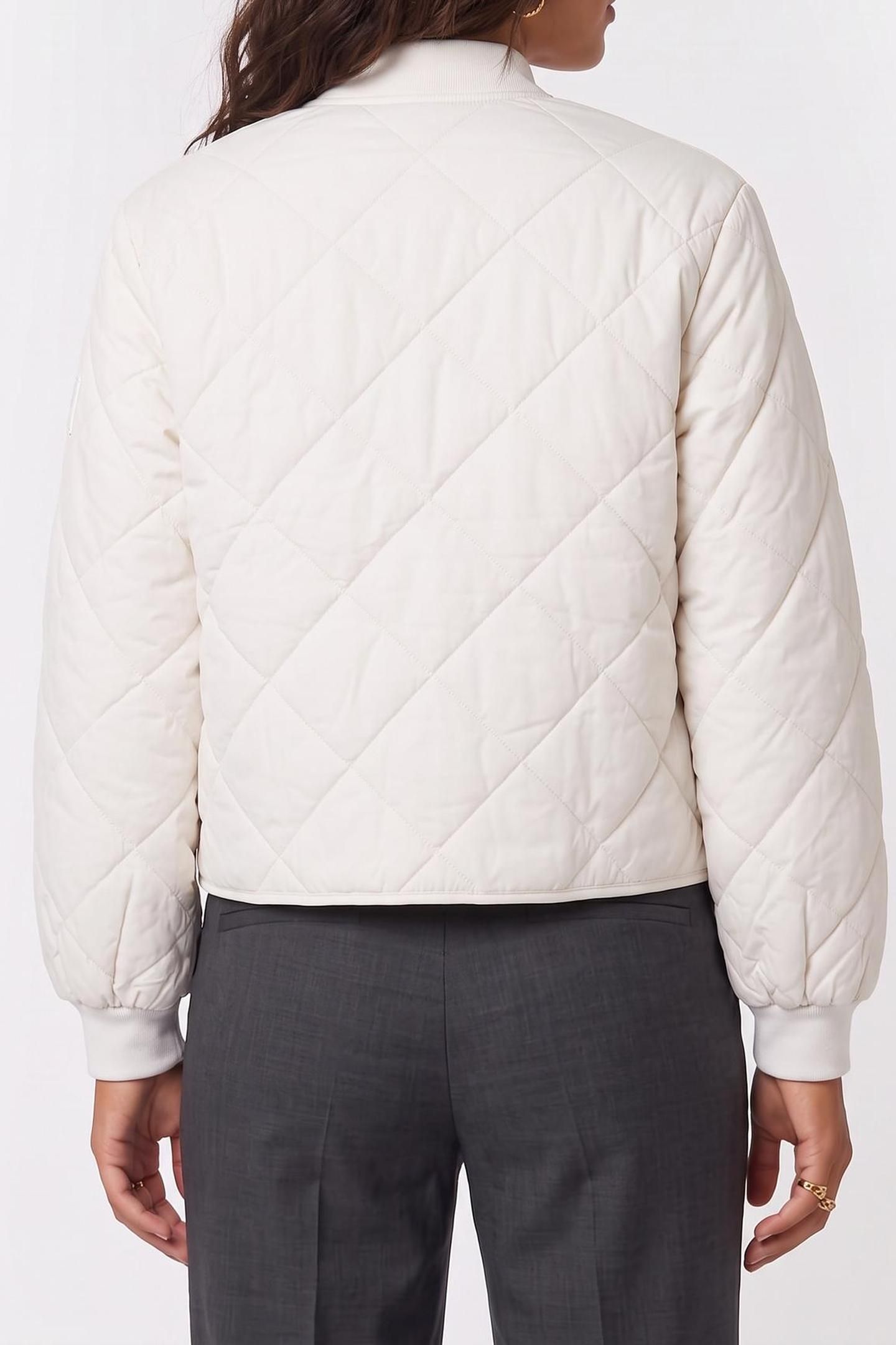 LIGHTWEIGHT QUILTED CHALK 2