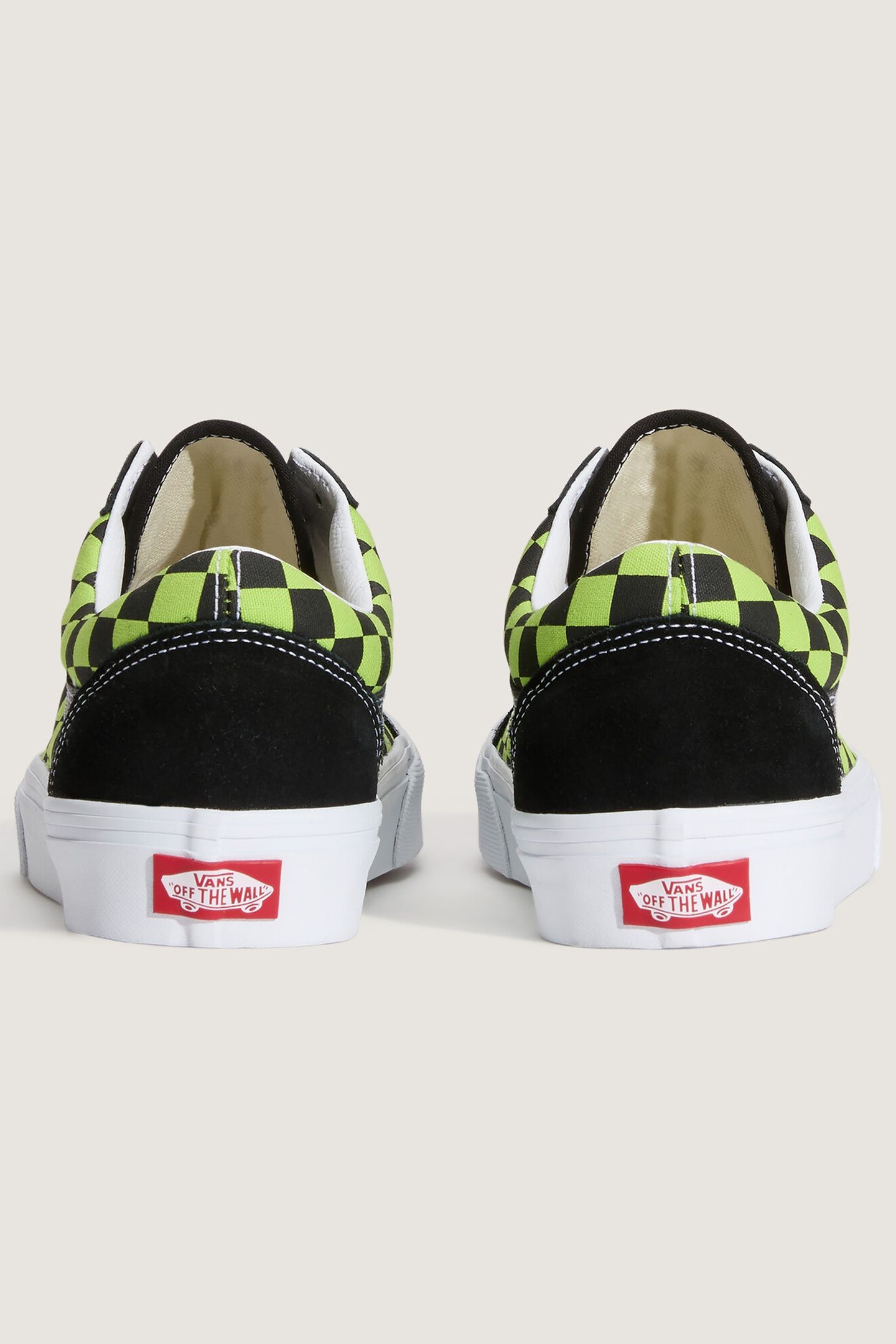 UNISEX OLD SKOOL CHECKERBOARD BLACK/GREEN FOAM 5