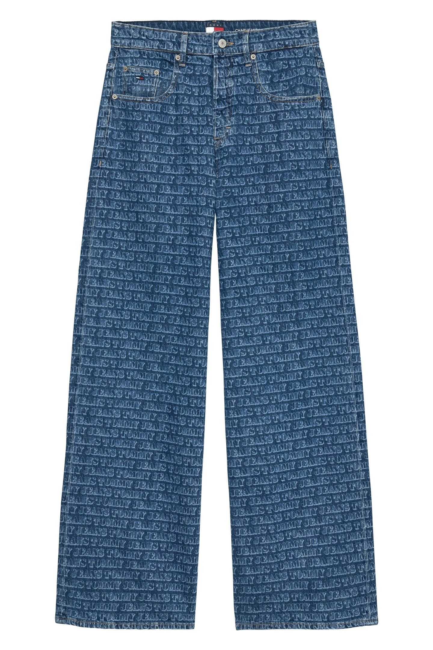 CHARLIE MID RISE LOOSE DENIM MEDIUM 1