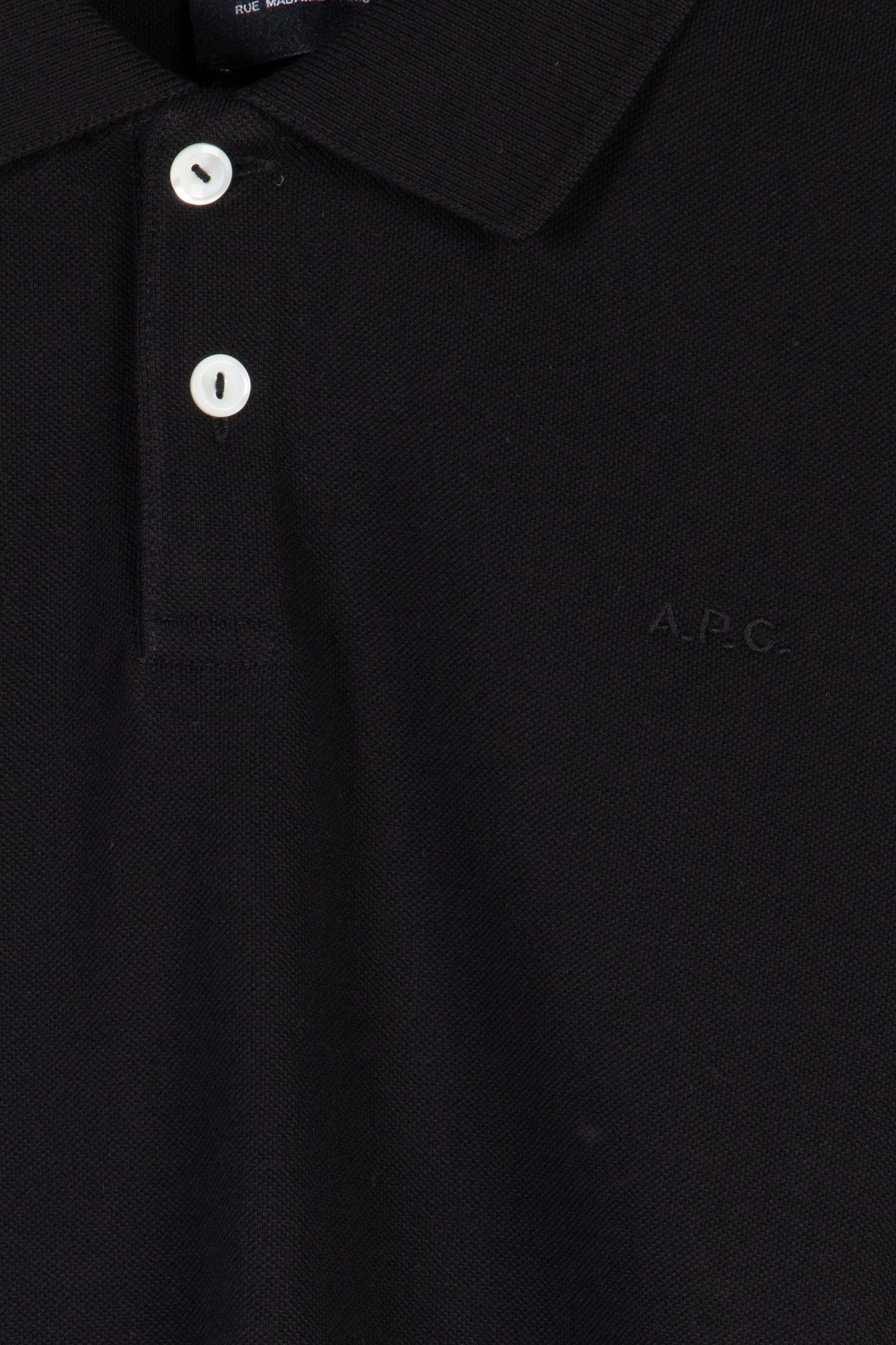 POLO FITTED SHORT SLEEVE BLACK 5