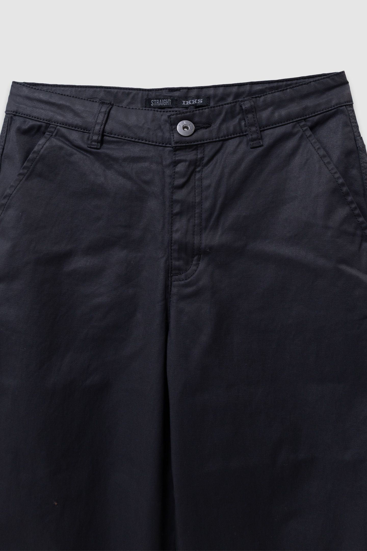 GIRLS’ BLACK COATED STRAIGHT JEANS 3