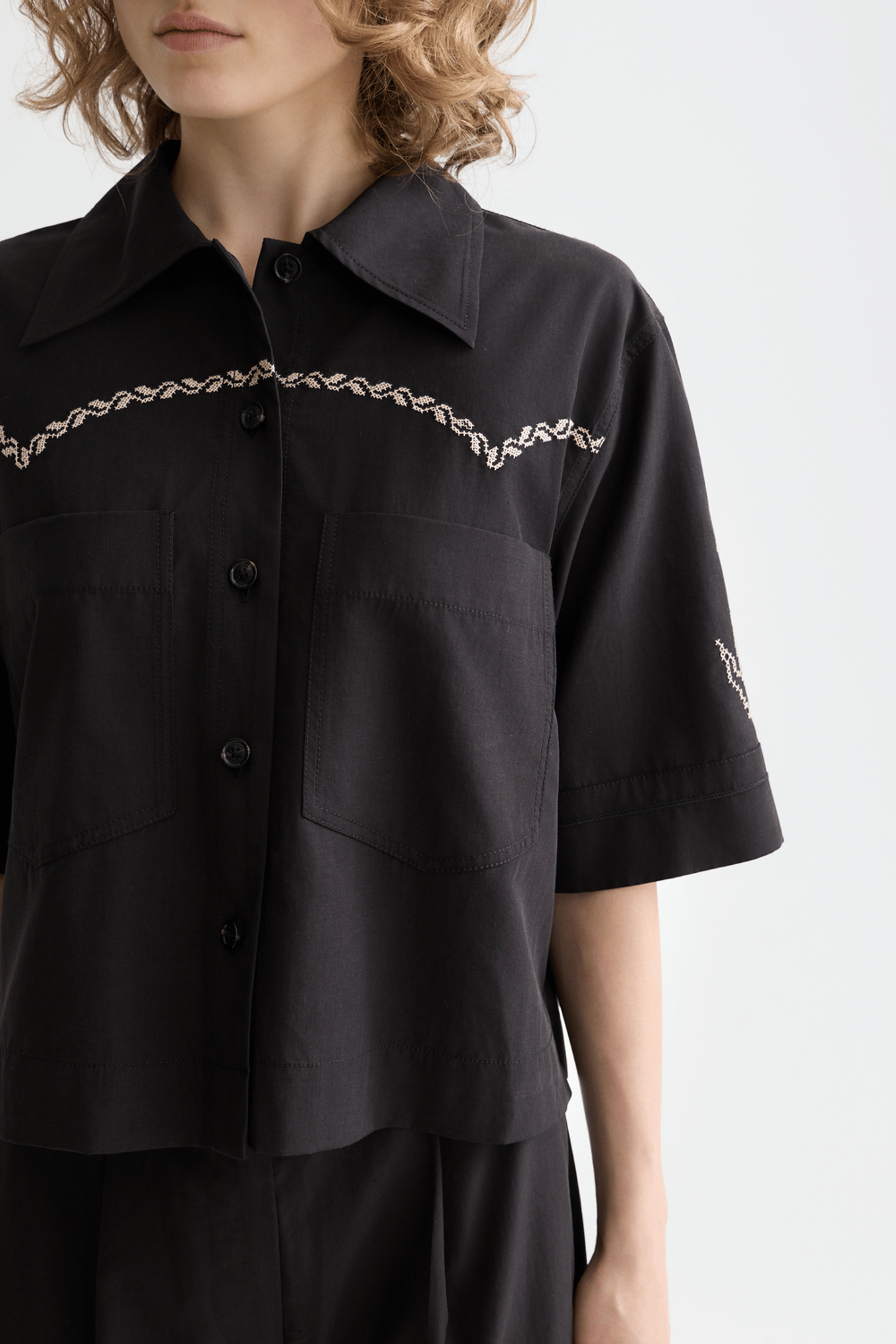BOXY-FIT SHORT SLEEVED SHIRT METEORITE 7
