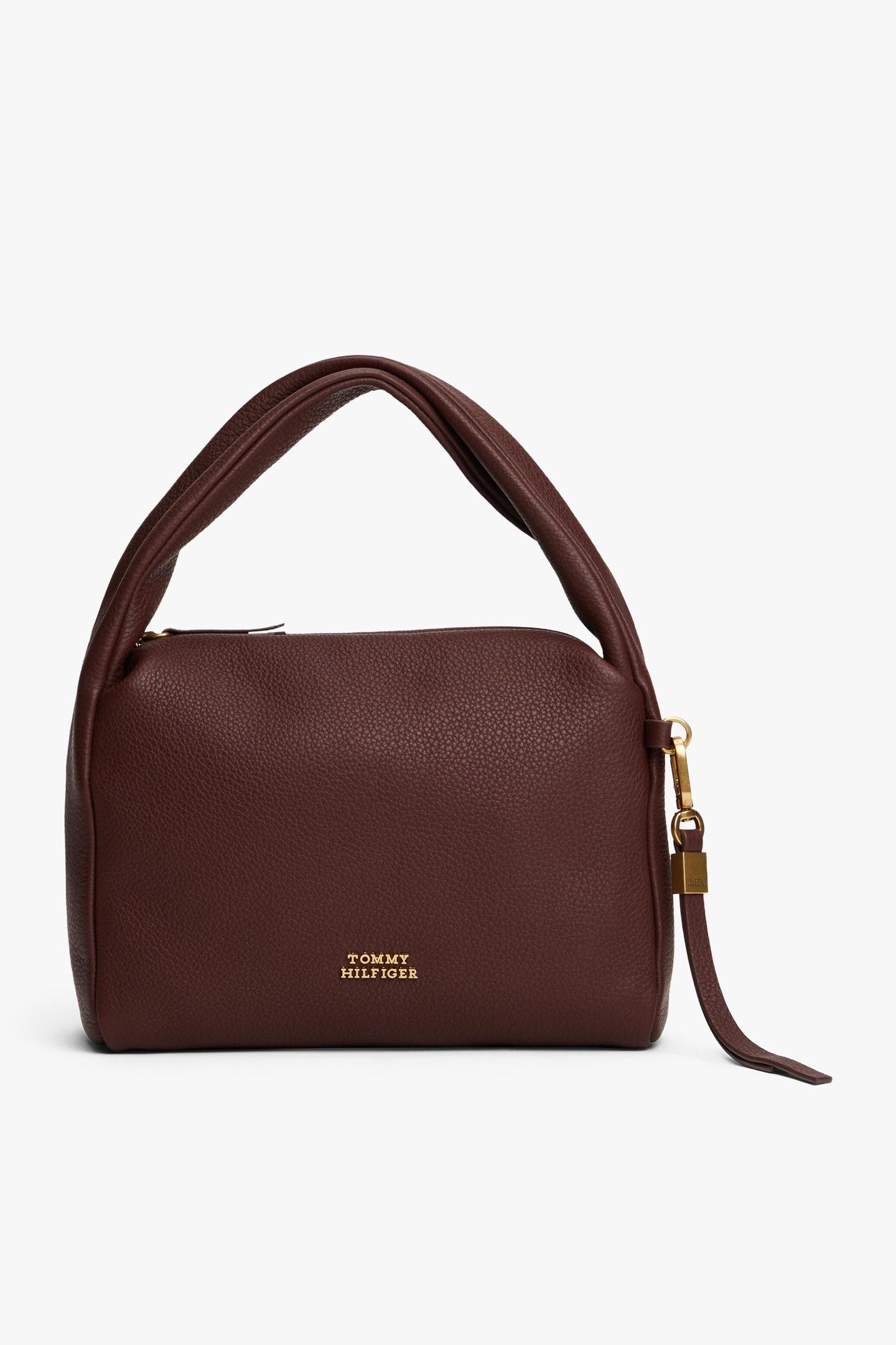 CITY LEATHER MINI BAG RICH WALNUT 1