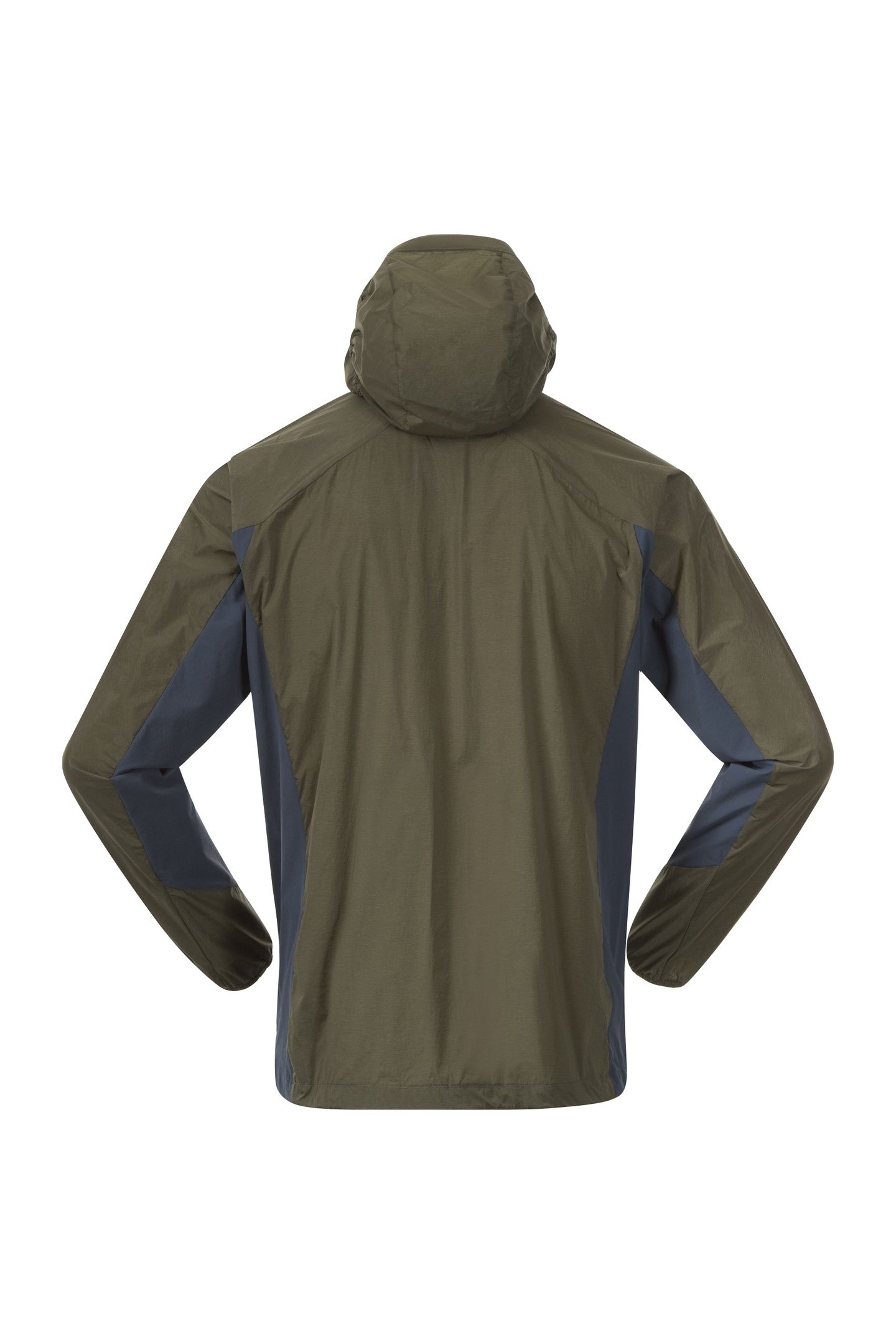 RABOT LT WINDBREAKER JACKET GREEN MUD/ORION BLUE 3