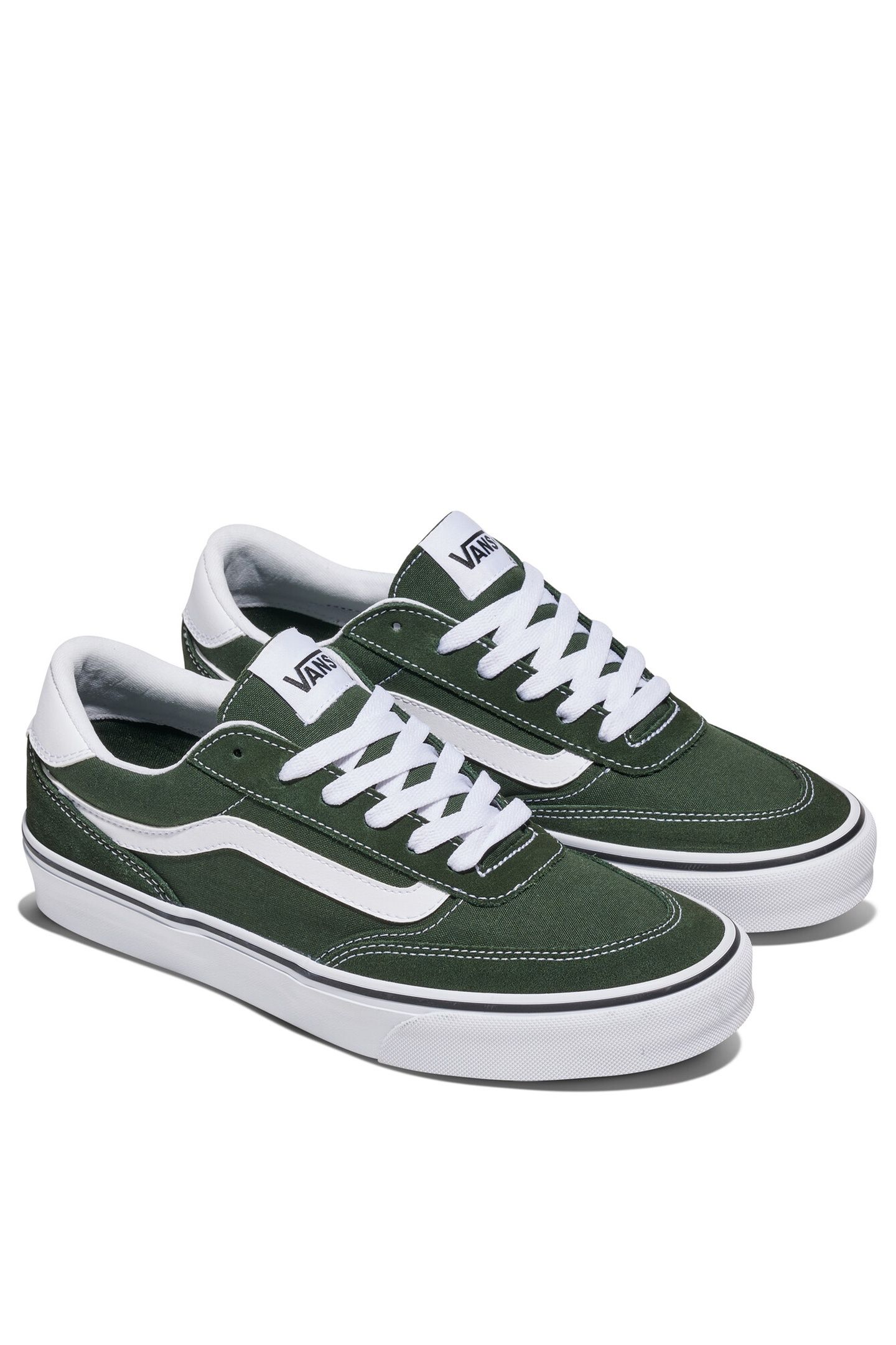 BROOKLYN LS SUEDE/CANVAS DRIED KELP 1
