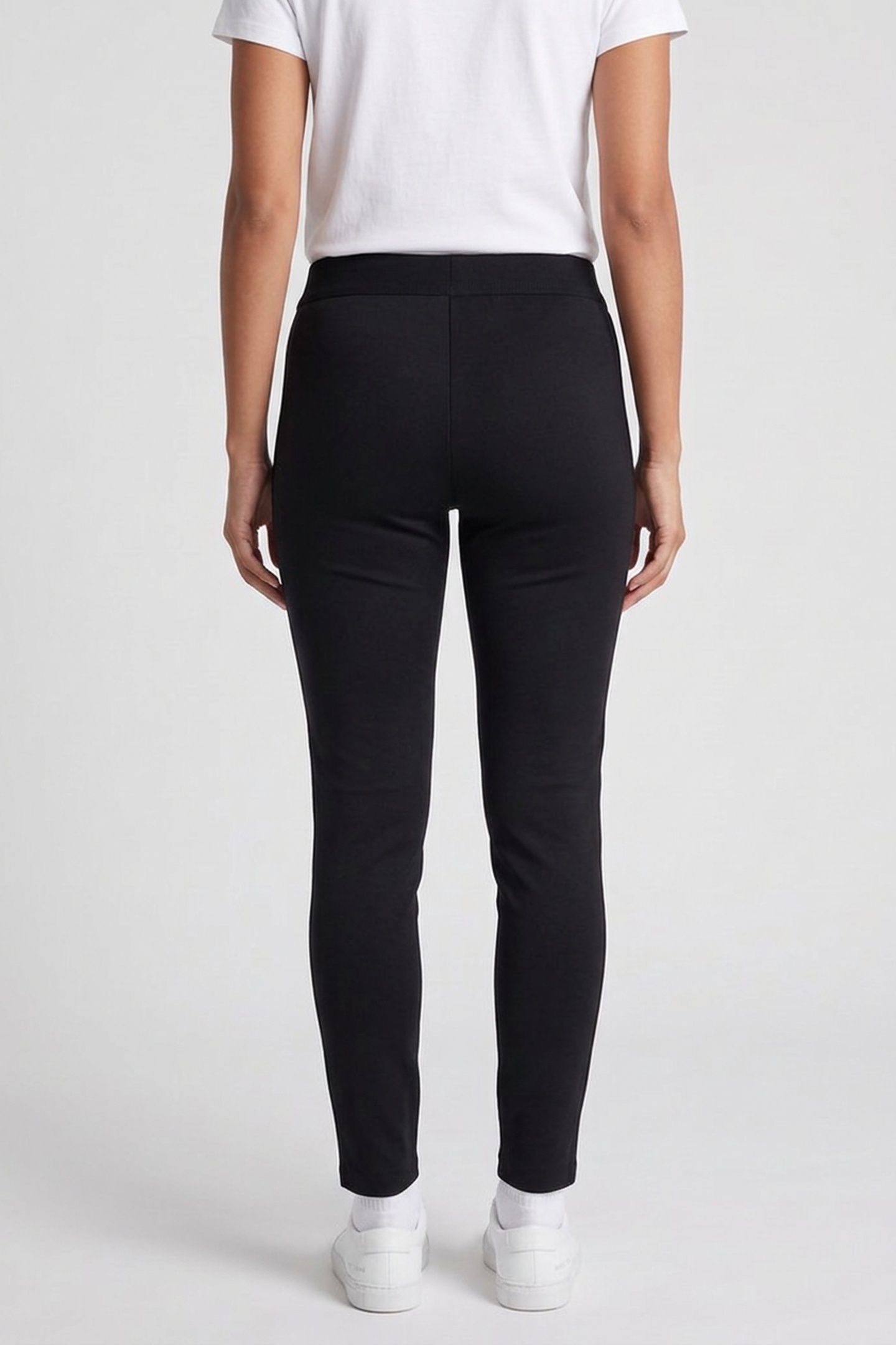 ZIP FRONT LEGGING BLACK 2