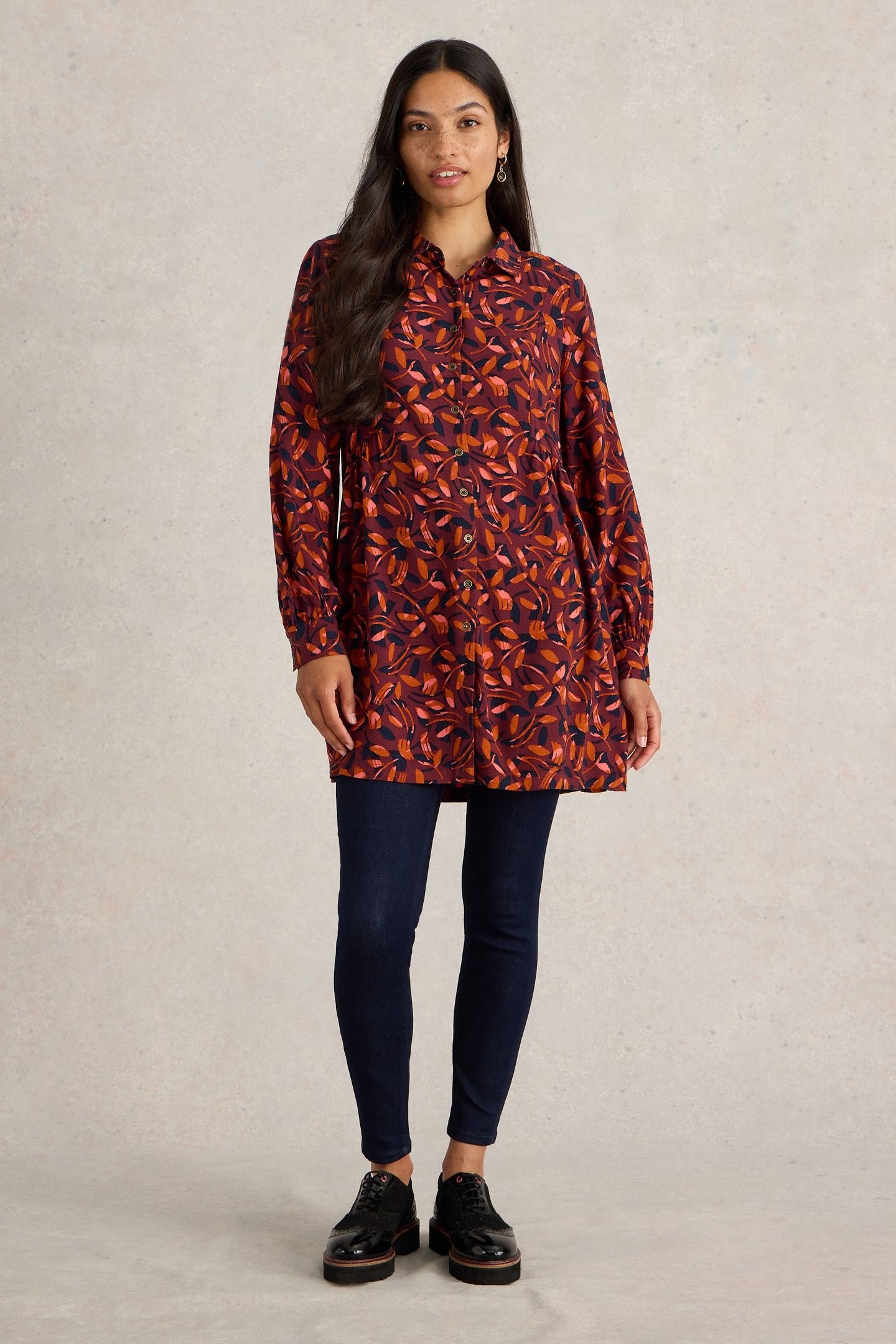 FARLEY TUNIC PLUM PR 1