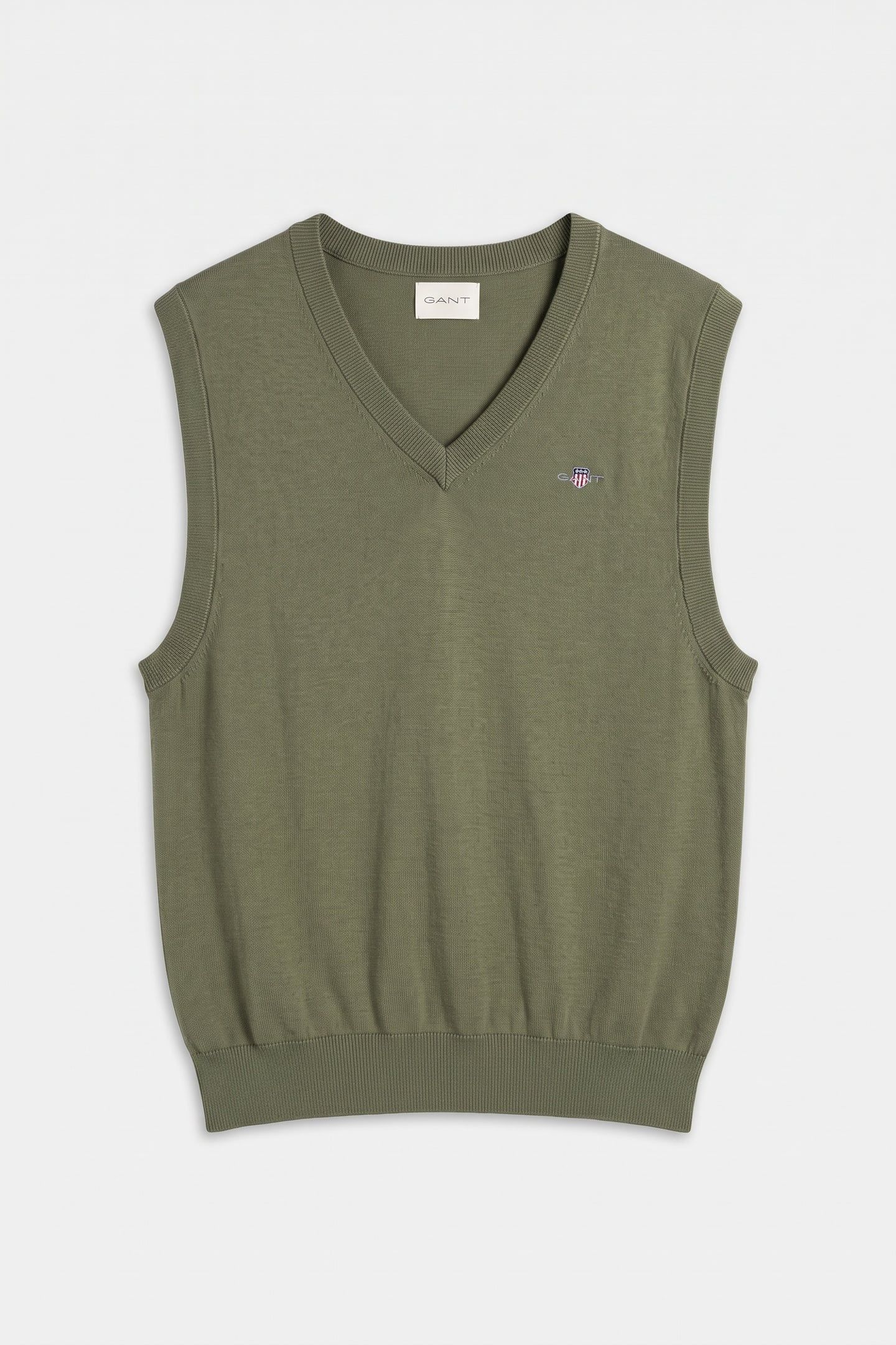 CLASSIC COTTON VEST DRY HERB GREEN 3
