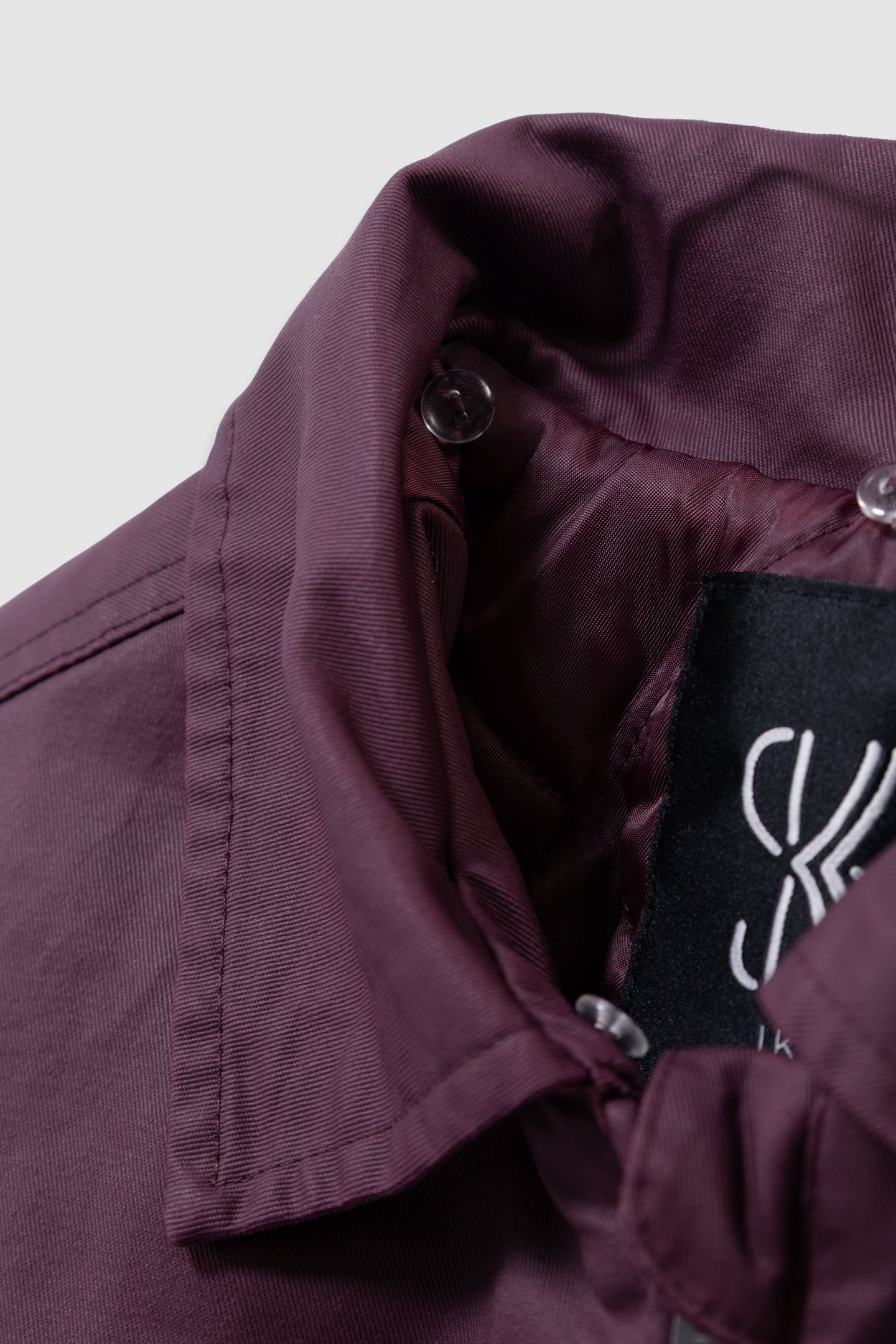GIRLS’ BURGUNDY JACKET WITH DETACHABLE FUR-LINED COLLAR 4