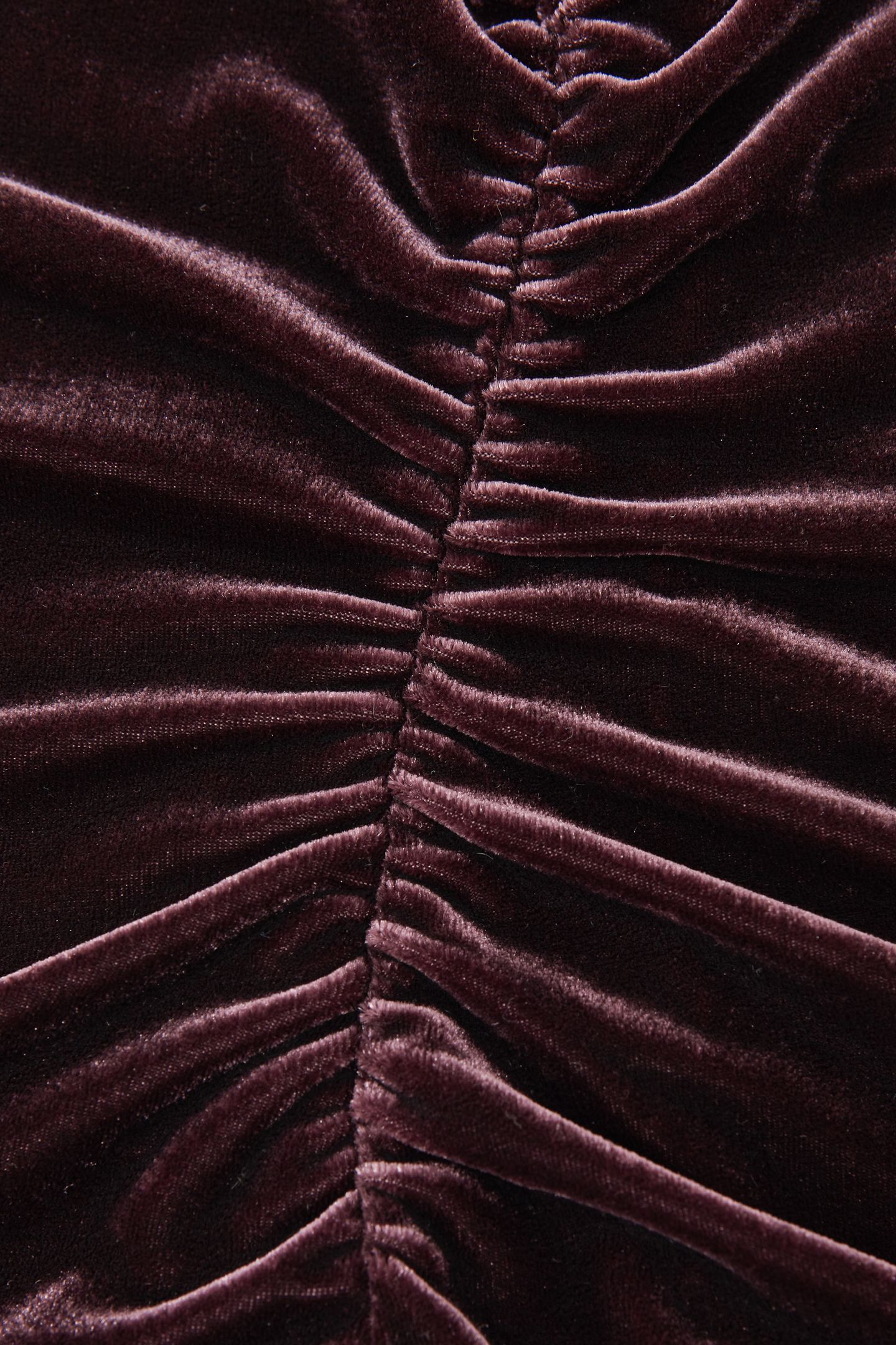 OFF SHOULDER VELVET TOP PLUM PURPLE 5