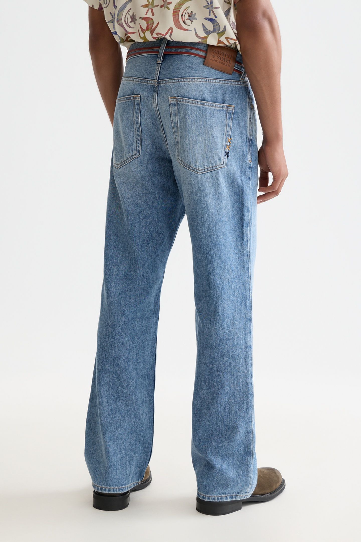 THE BEAT 70S INSPIRED BOOTCUT NAVY 2
