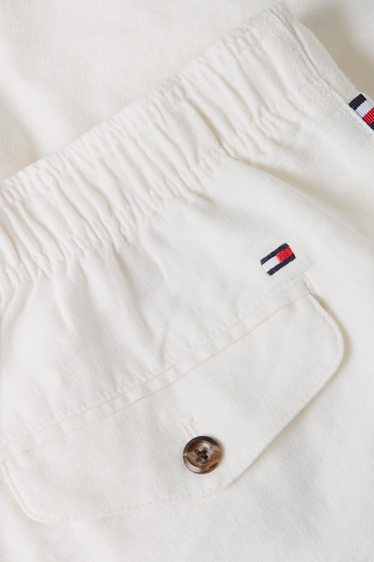 HARLEM PO LINEN SHORT IVORY SILK 3