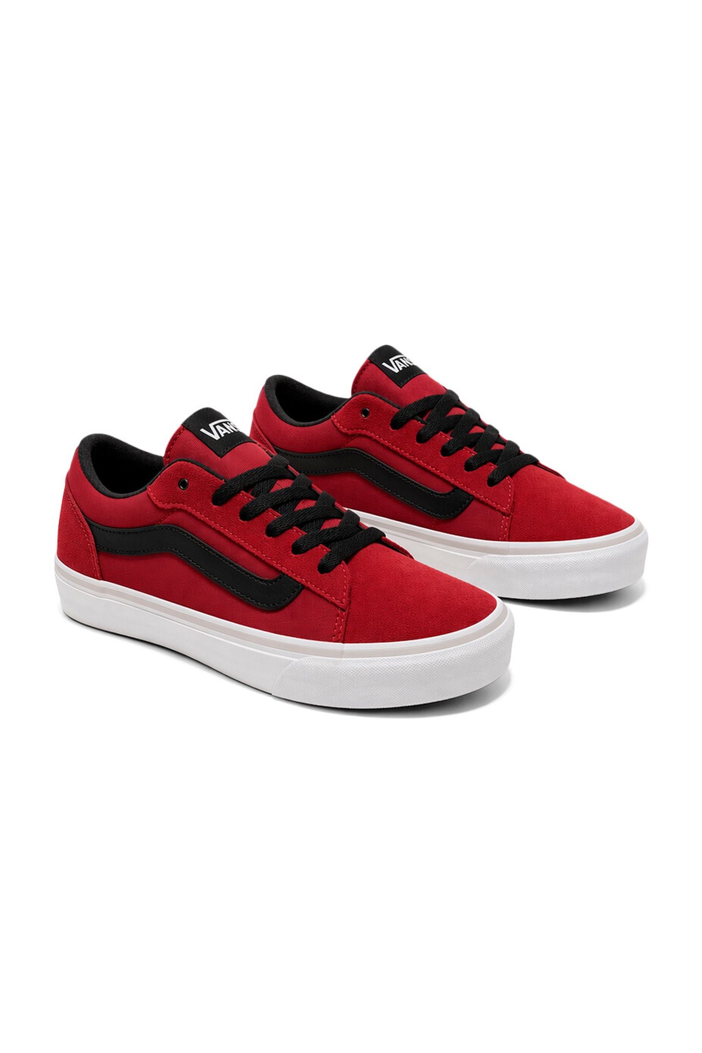 VERO LS SUEDE/CANVAS RED/BLACK 4