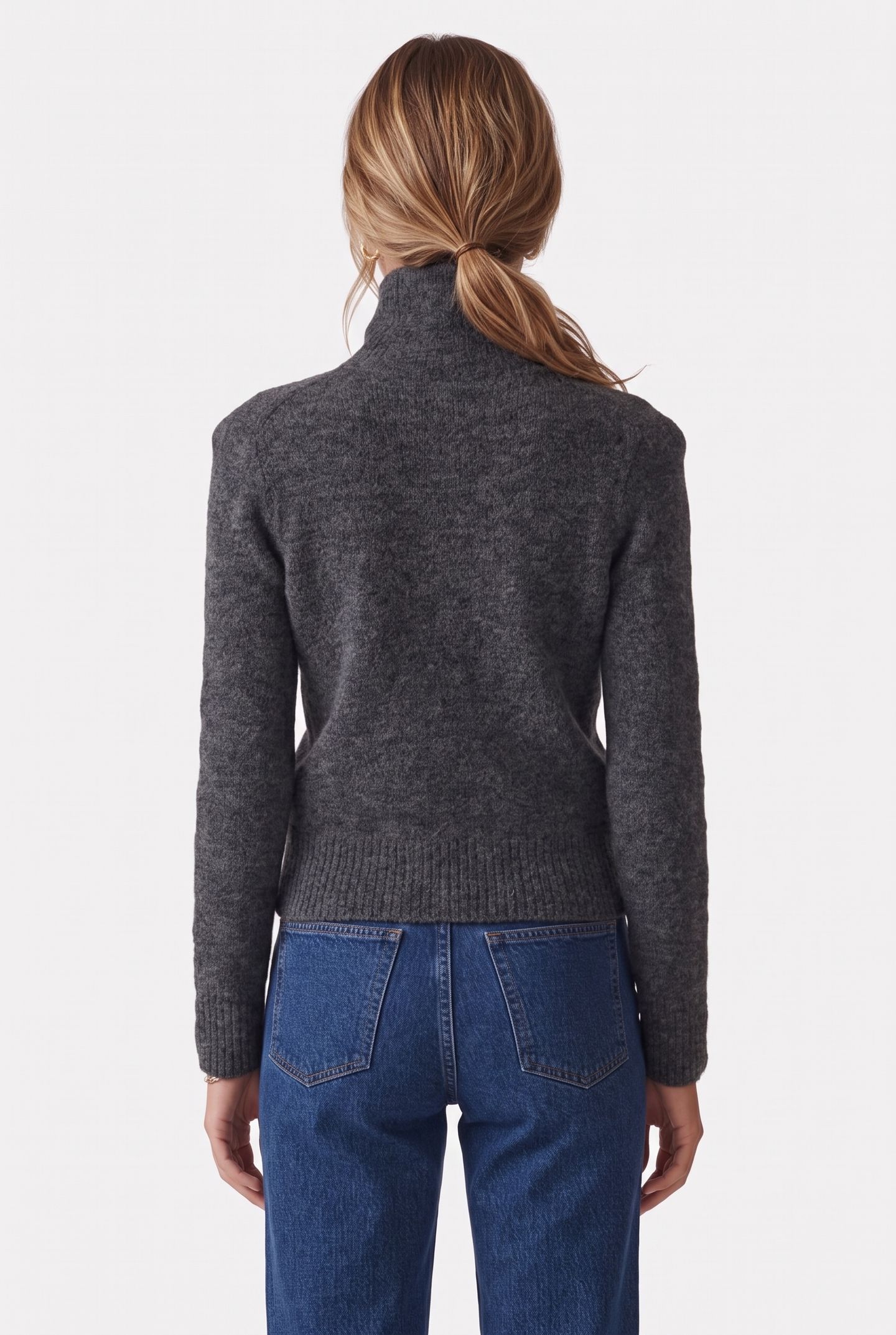MALO SWEATER ANTHRACITE 2