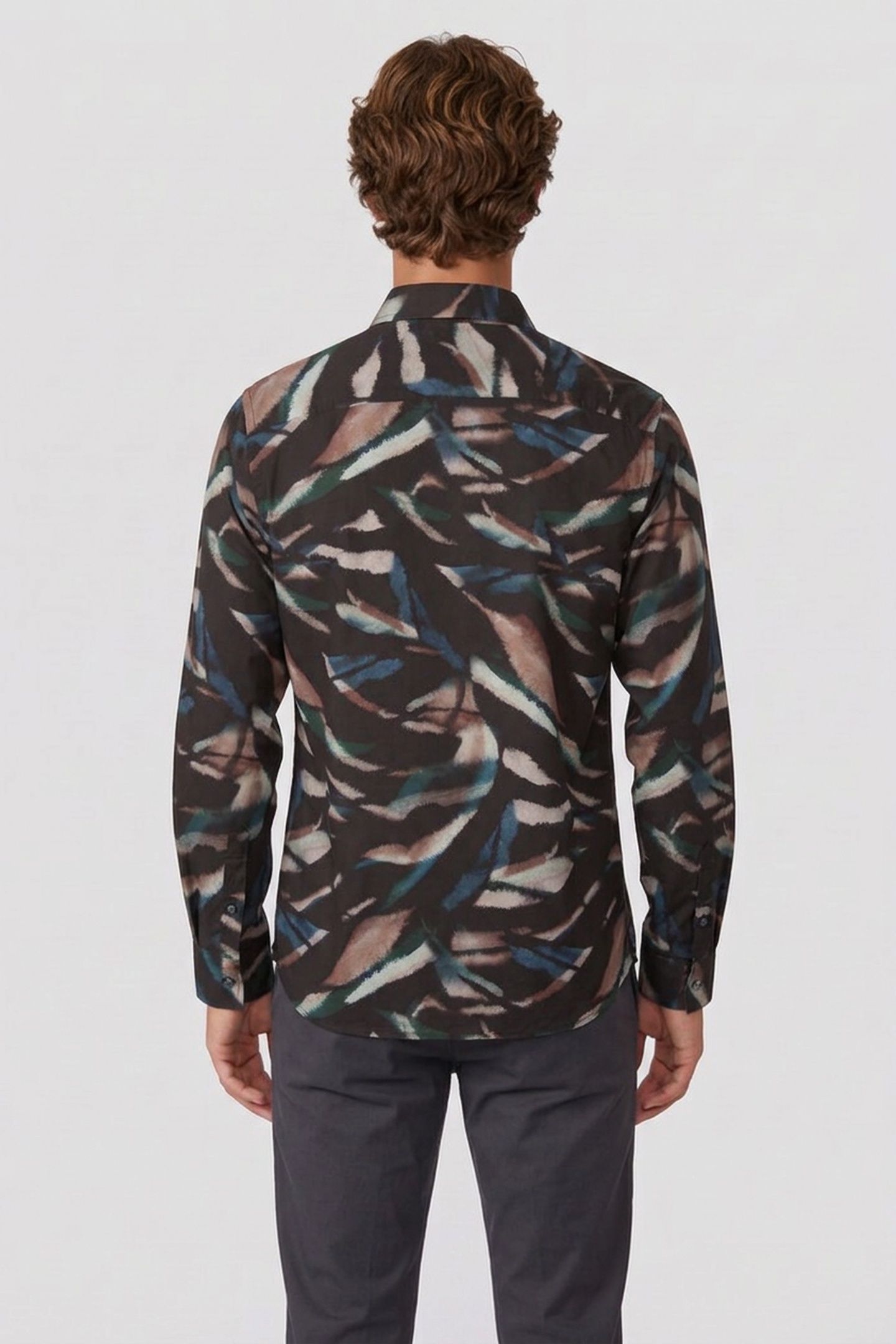 SYE LS REGULAR ABSTRACT PRINT BLACK 2