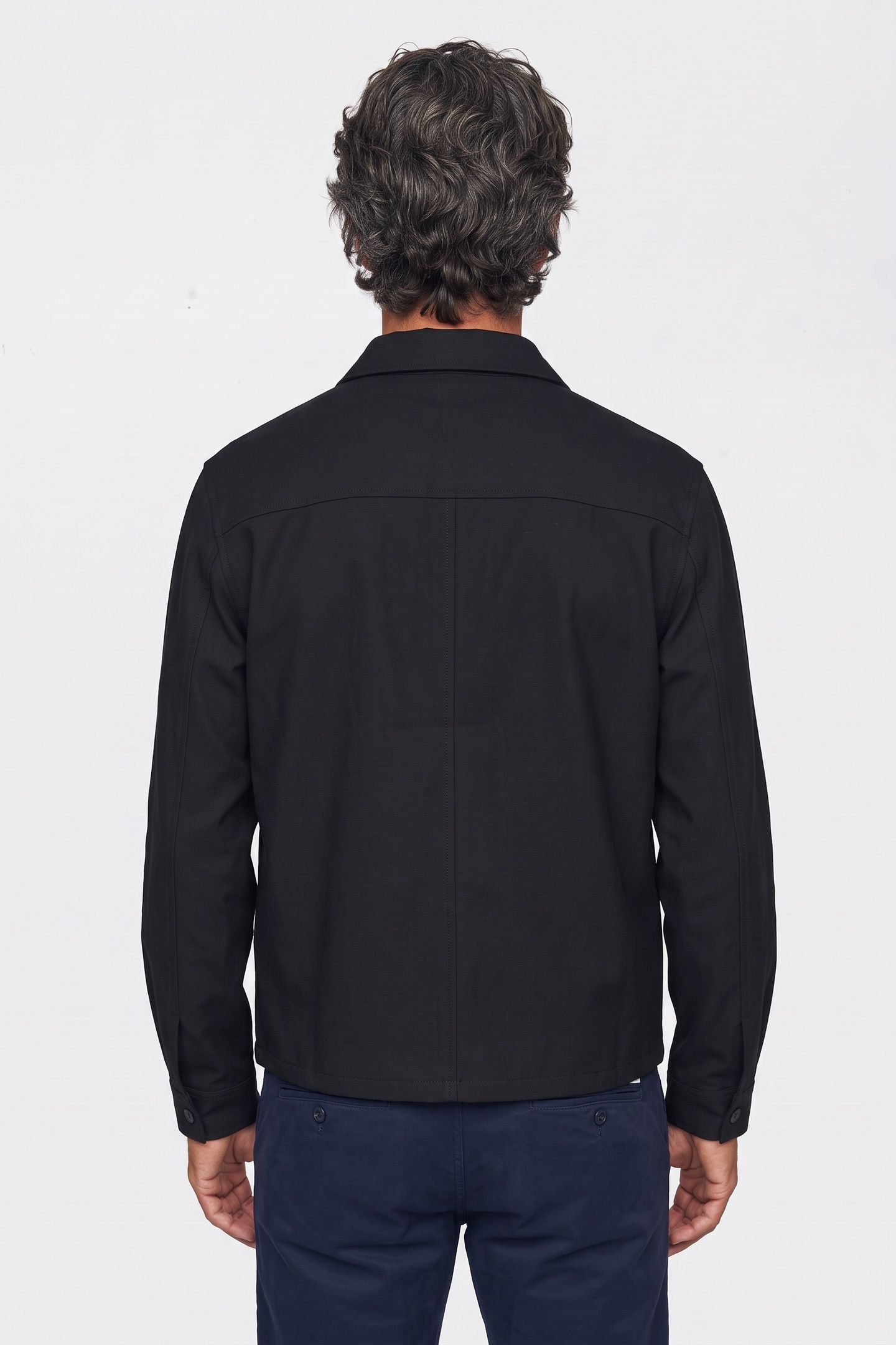 WILLIAM OVERSHIRT BLUE GRAPHITE 2