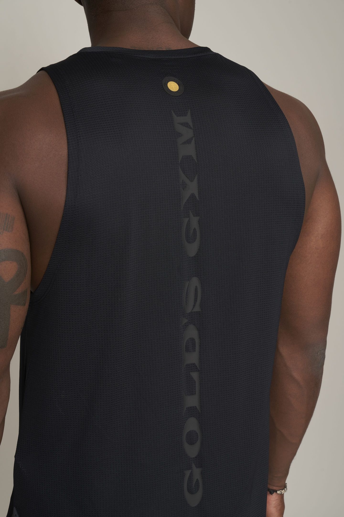 MENS TANKTOP - PIERCE BLACK 5