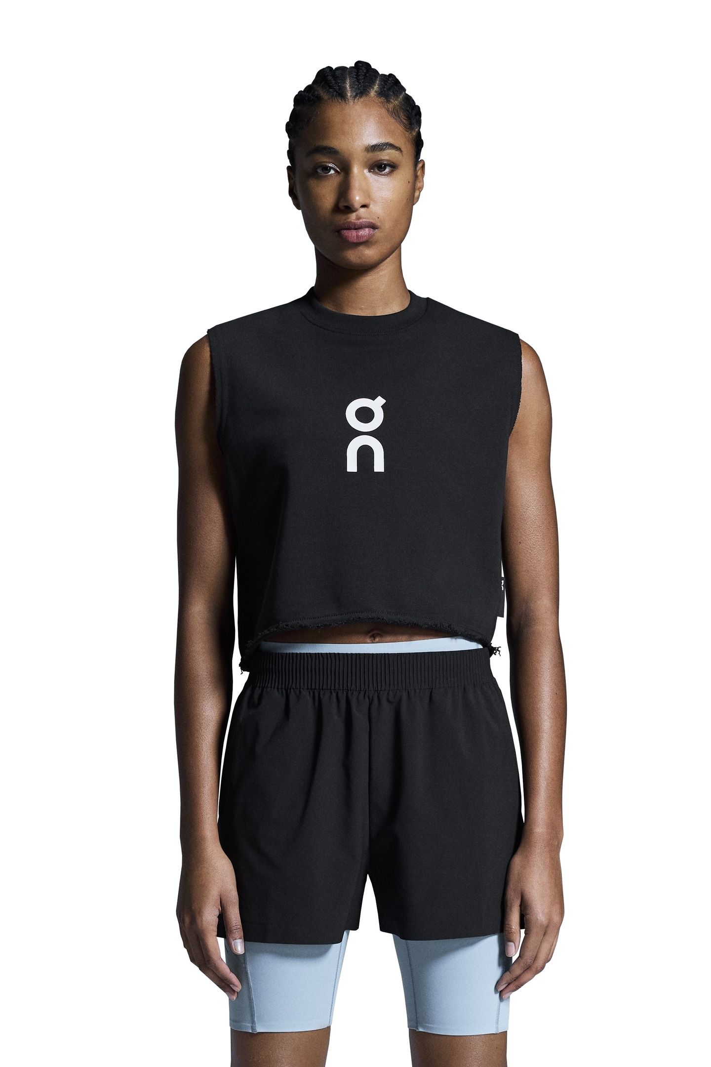 CLUB CREW CROP 1 BLACK 1